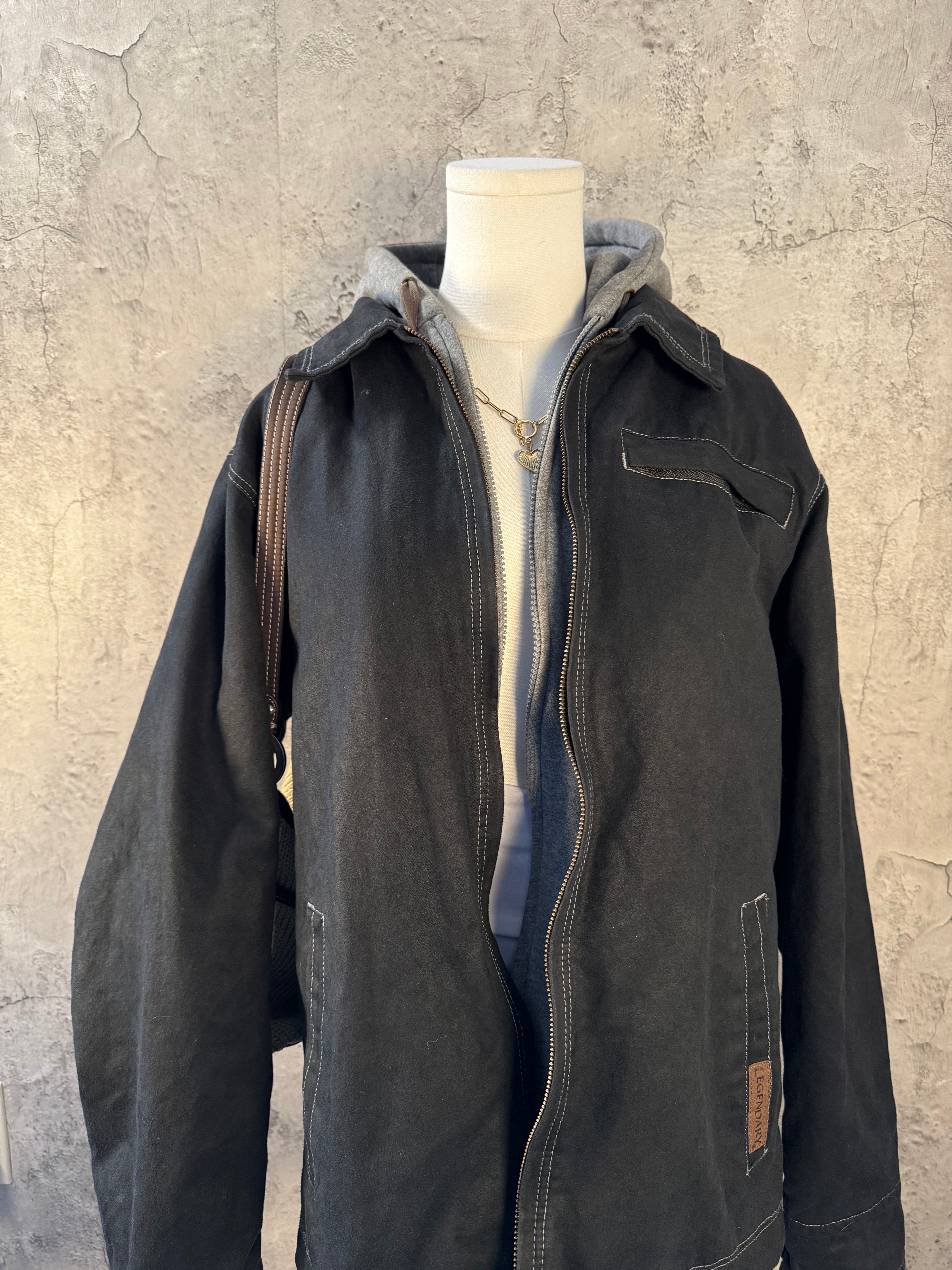 Oversized workers jacket