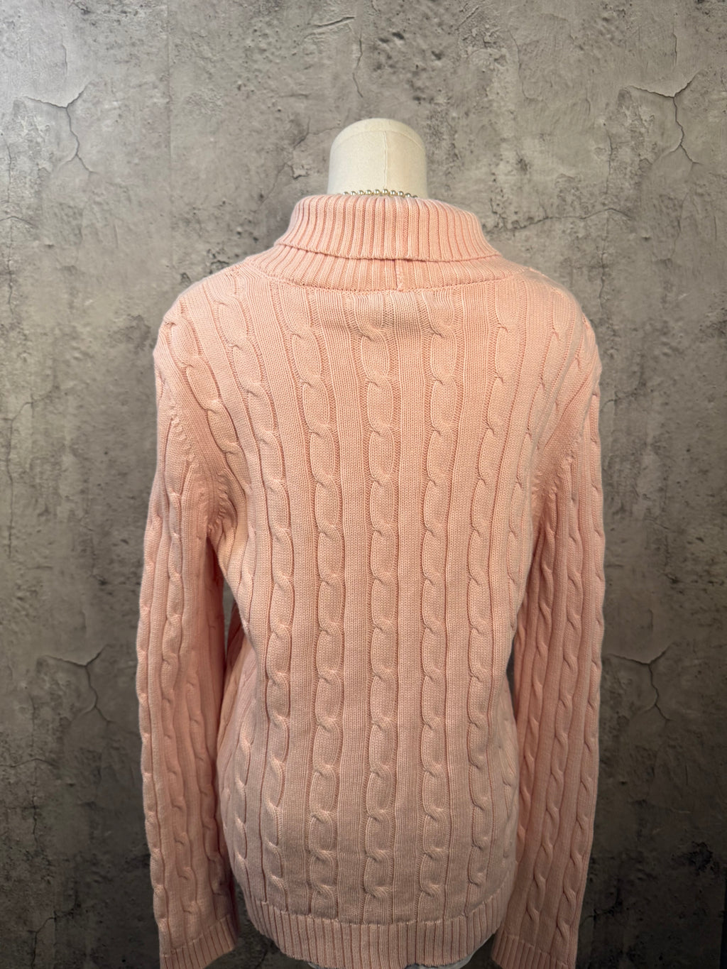 Chaps pink sweater