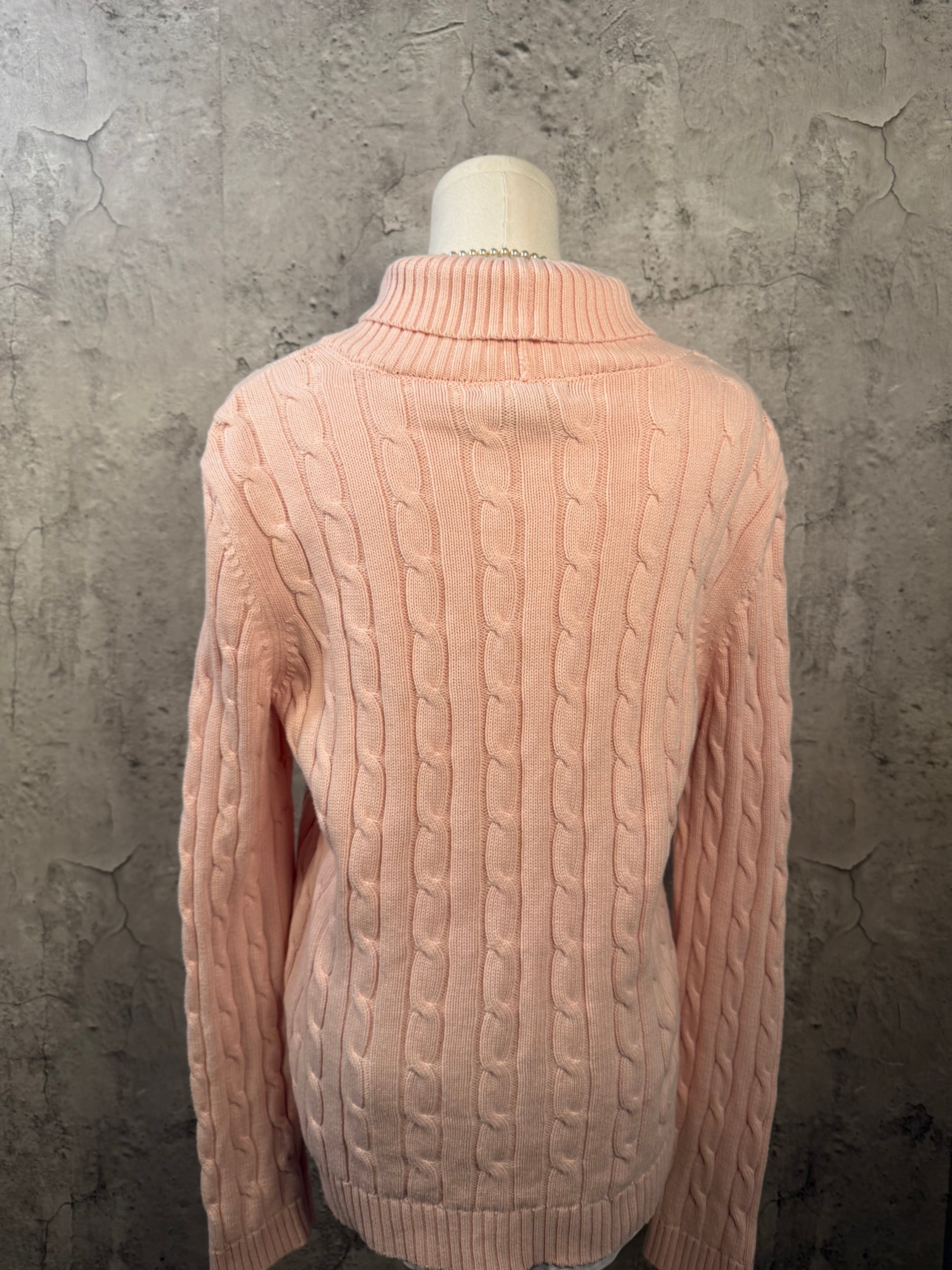 Chaps pink sweater