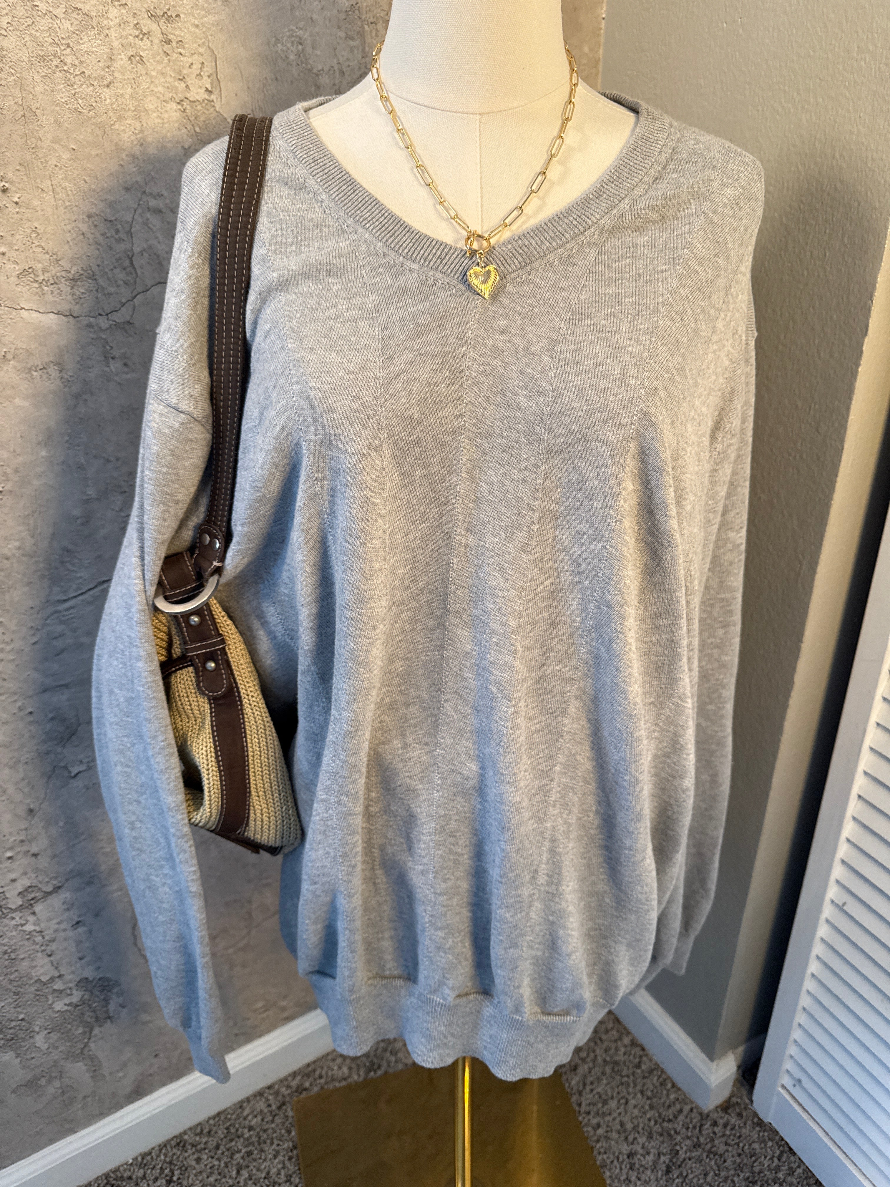 Grey sweater
