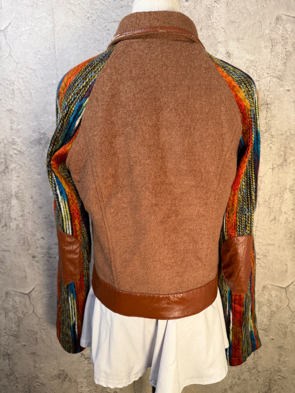 Multicolor Brown Jacket