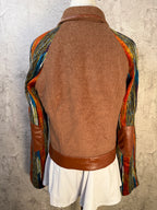 Multicolor Brown Jacket