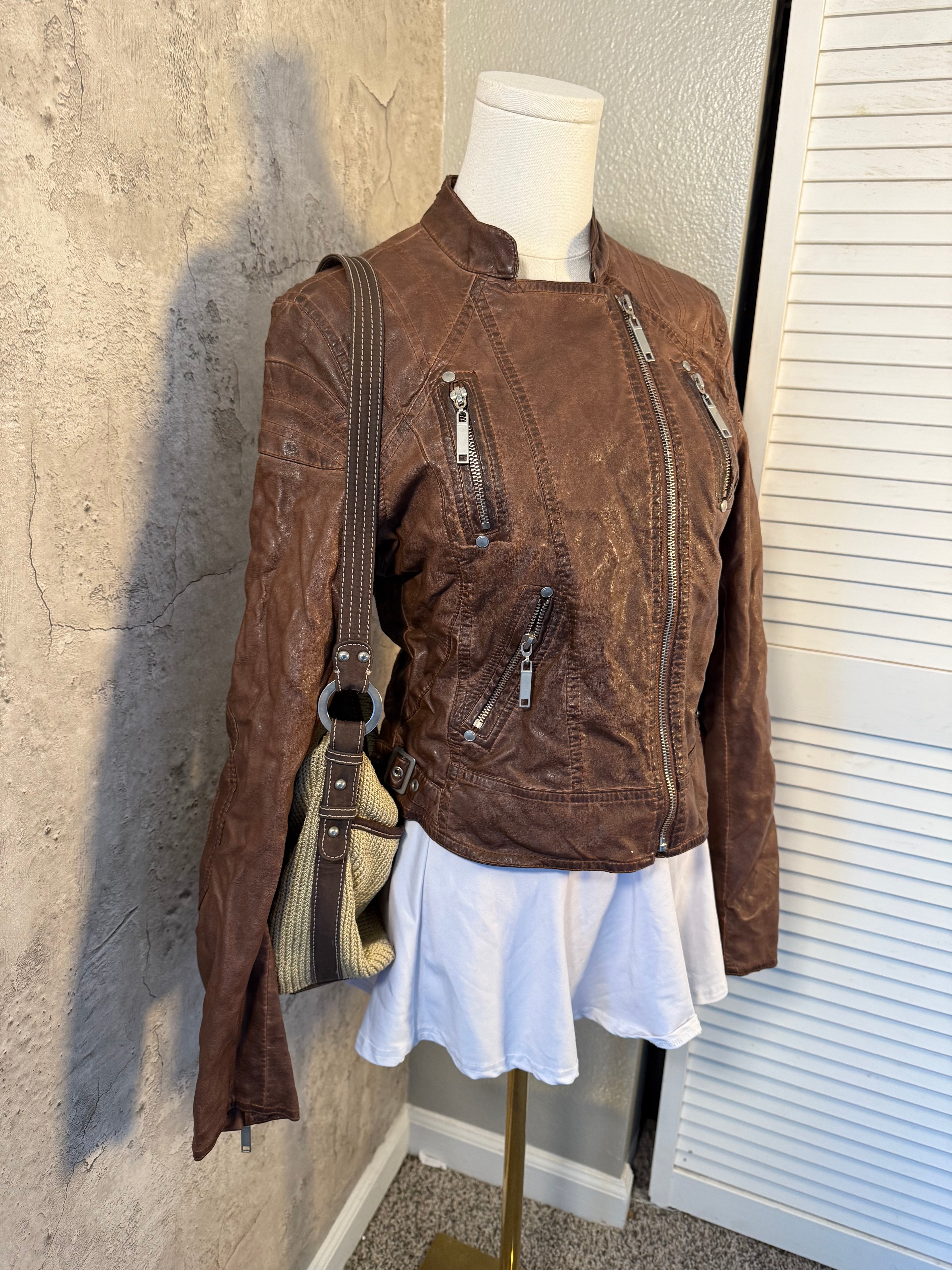 Leather jacket