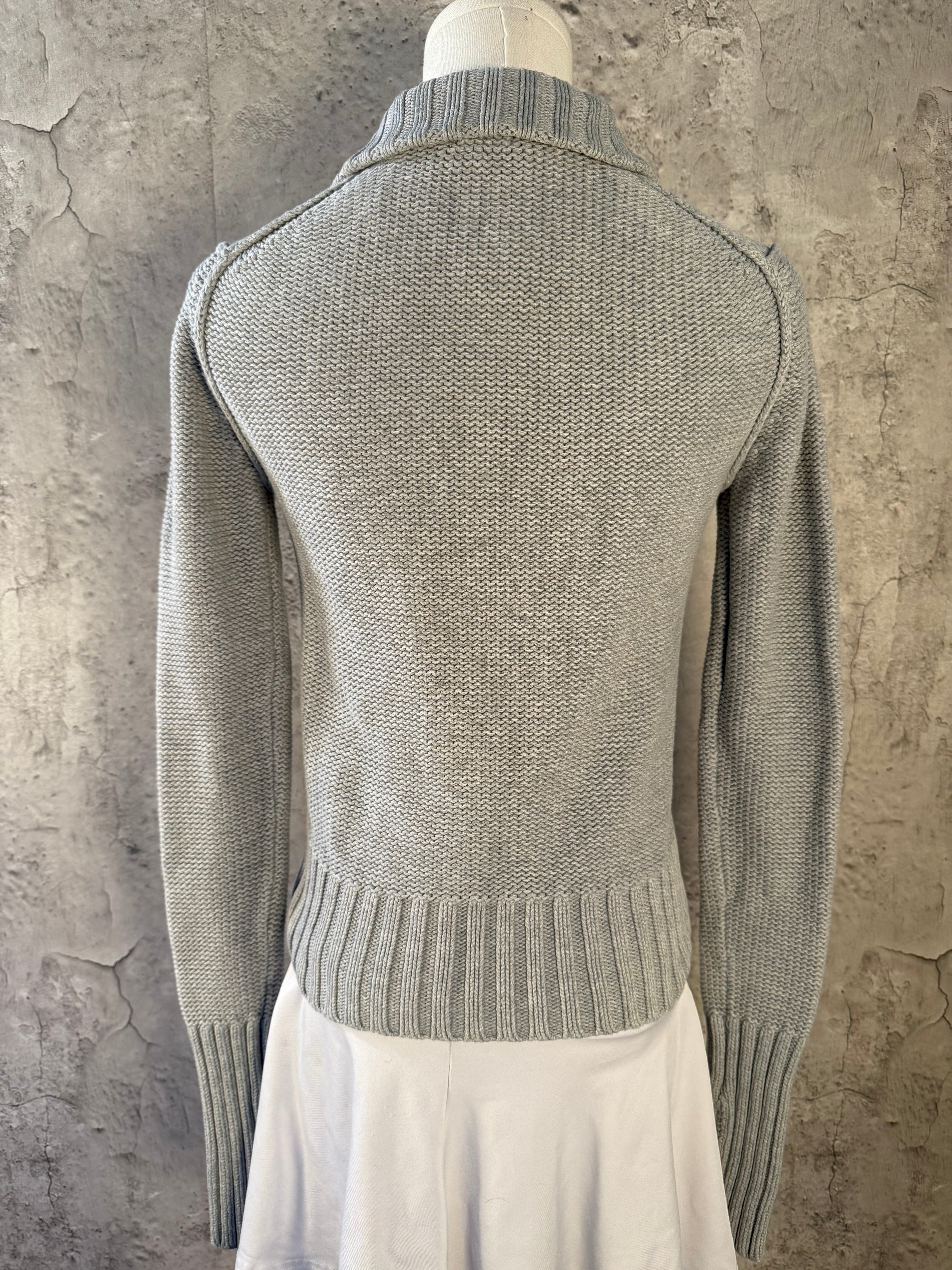 Old navy gray zip-up