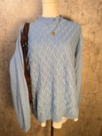 Blue crewneck