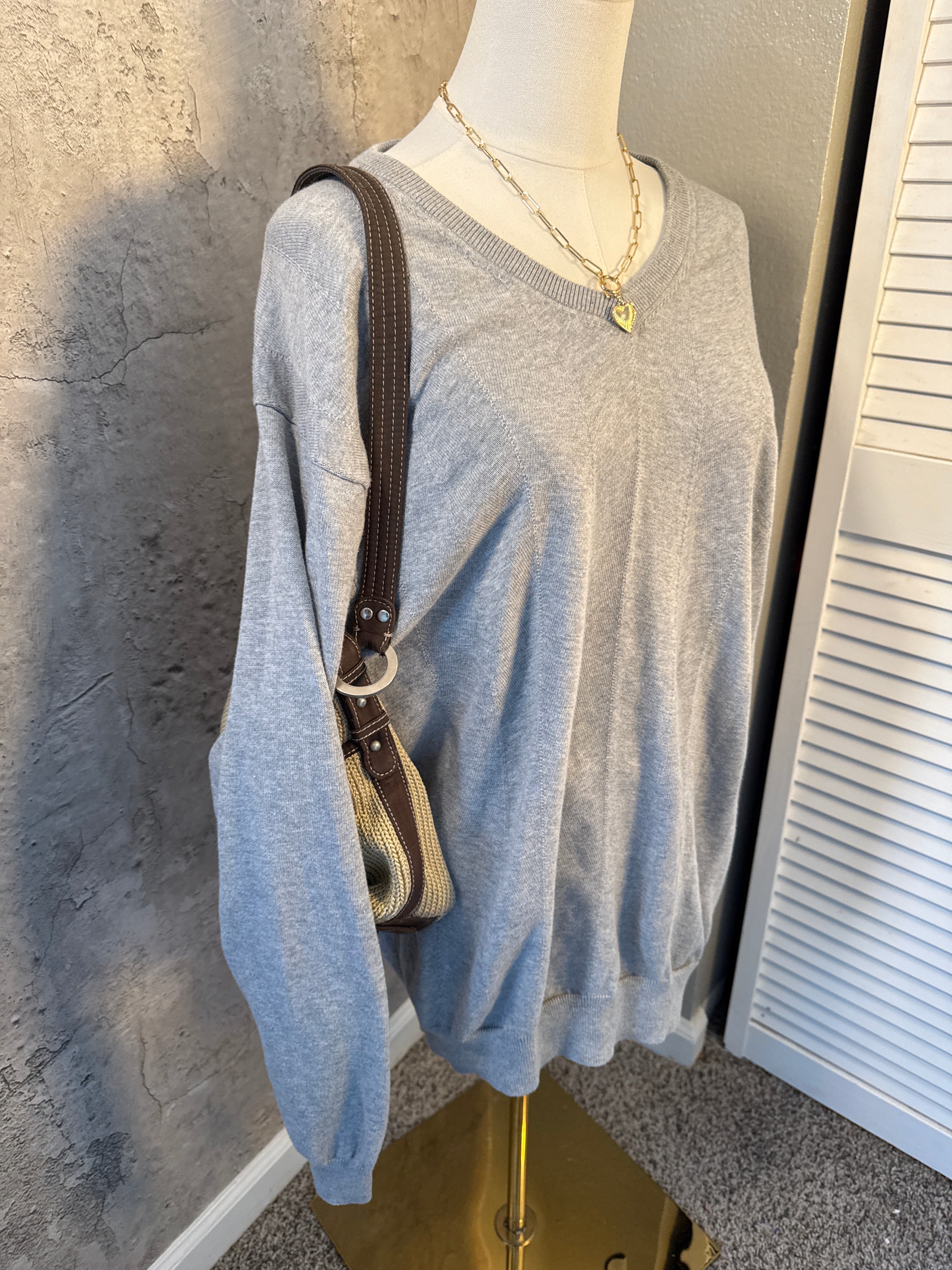 Grey sweater