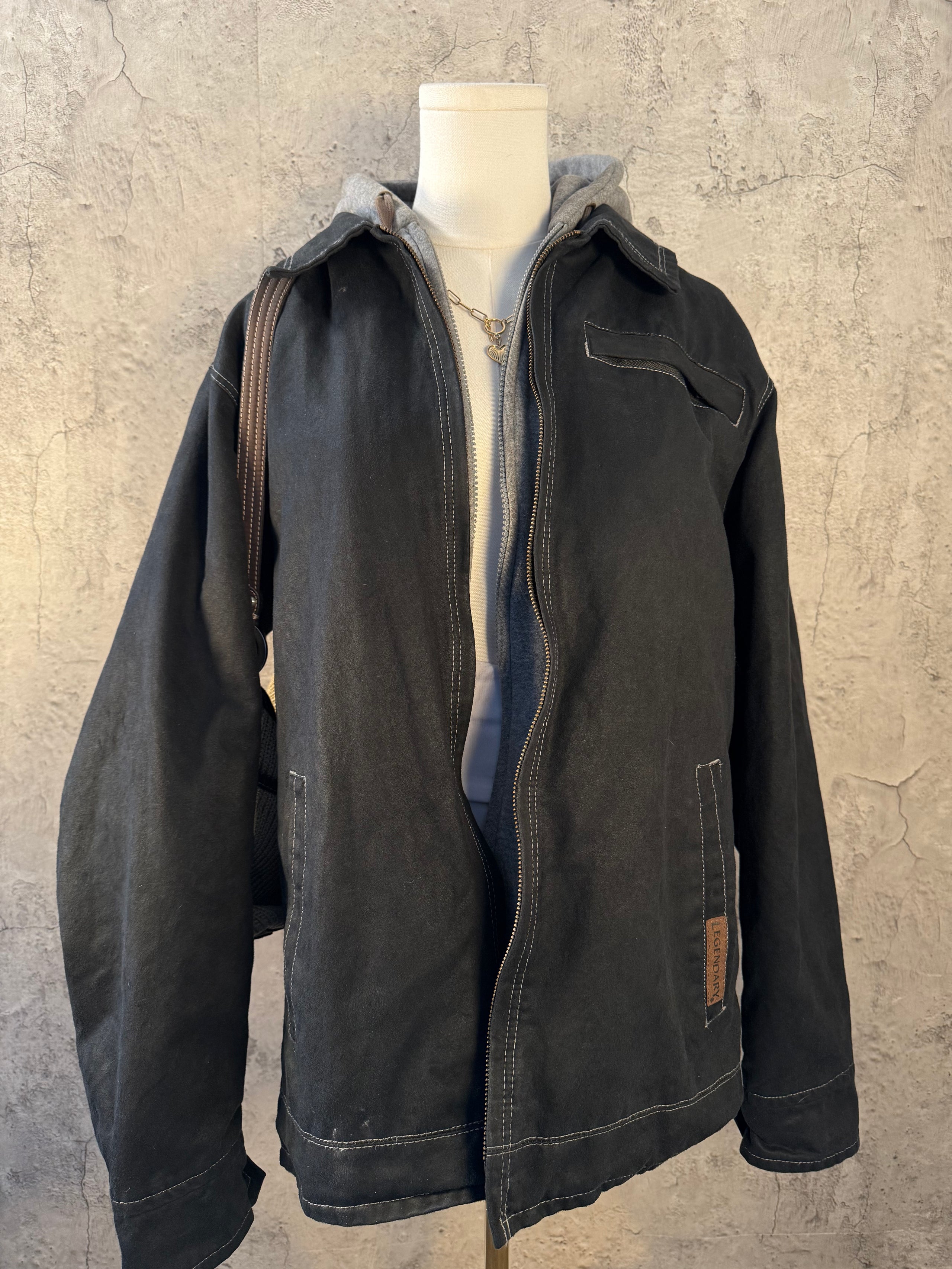 Oversized workers jacket