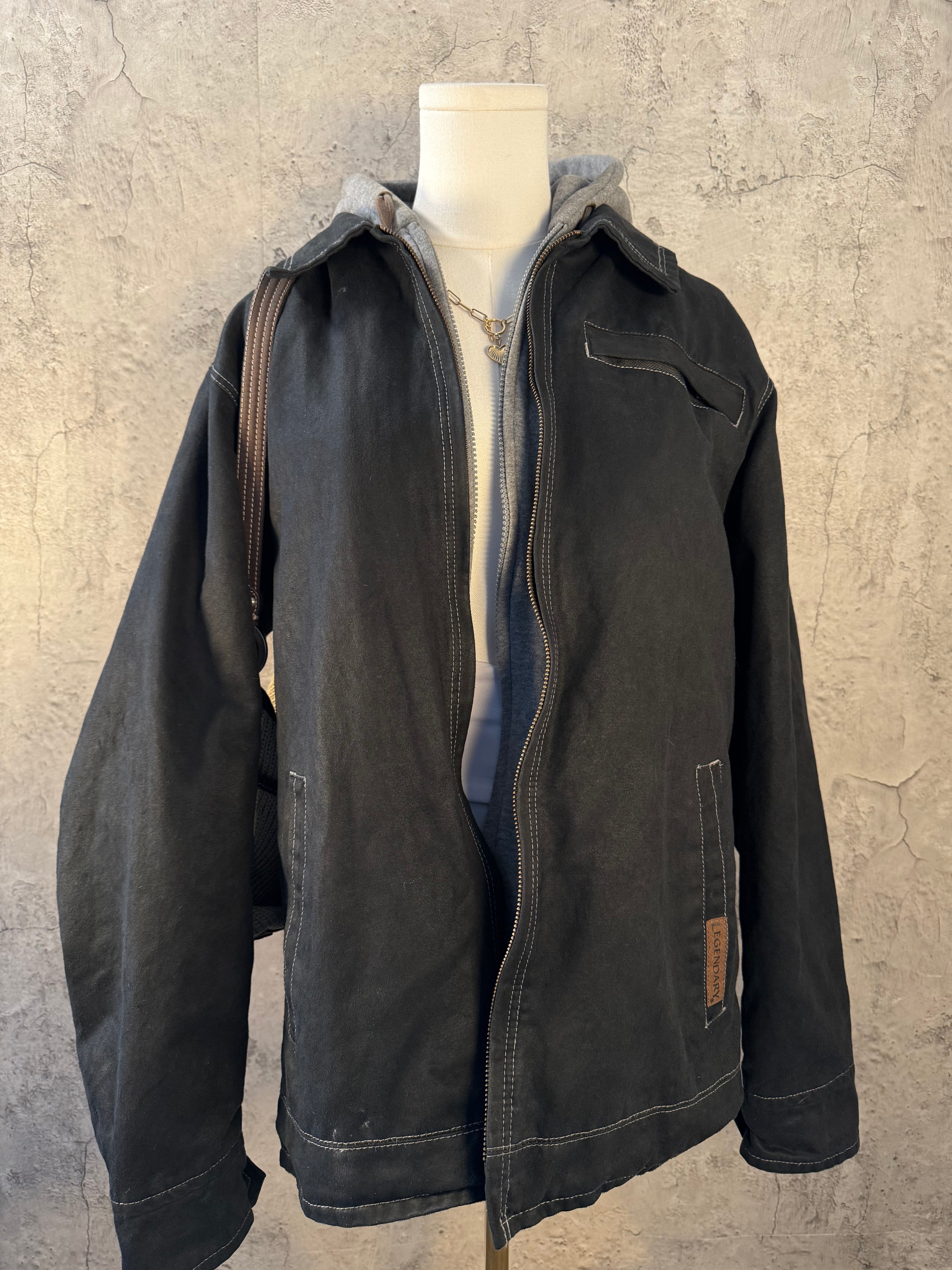 Oversized workers jacket