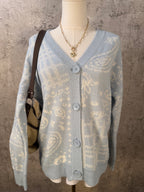 Blue Cardigan