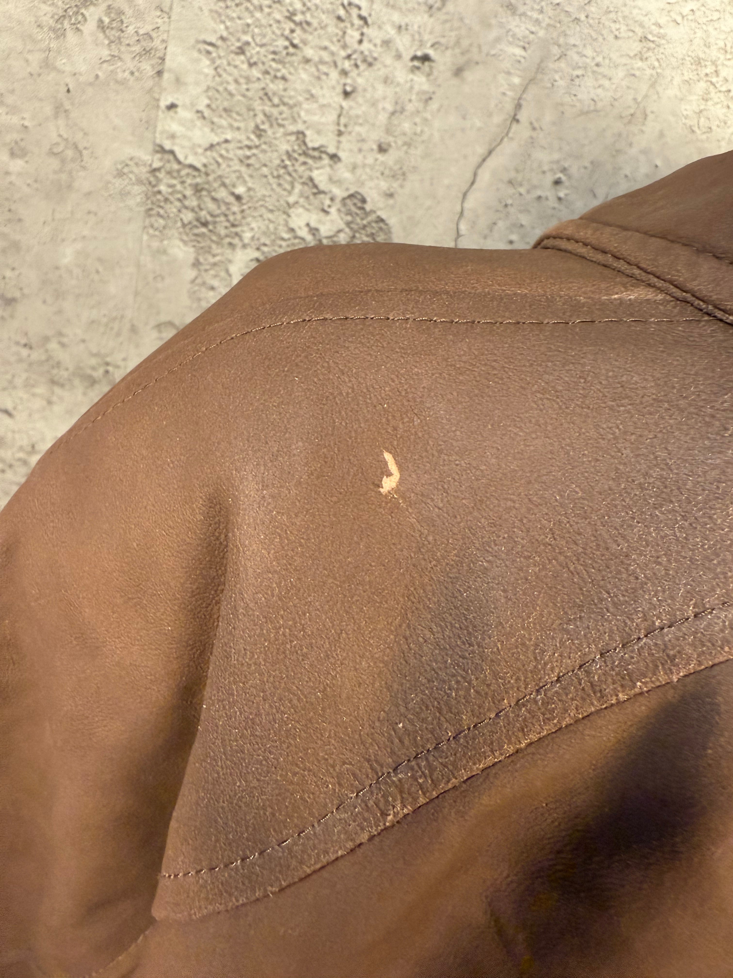 Burks Bay leather jacket