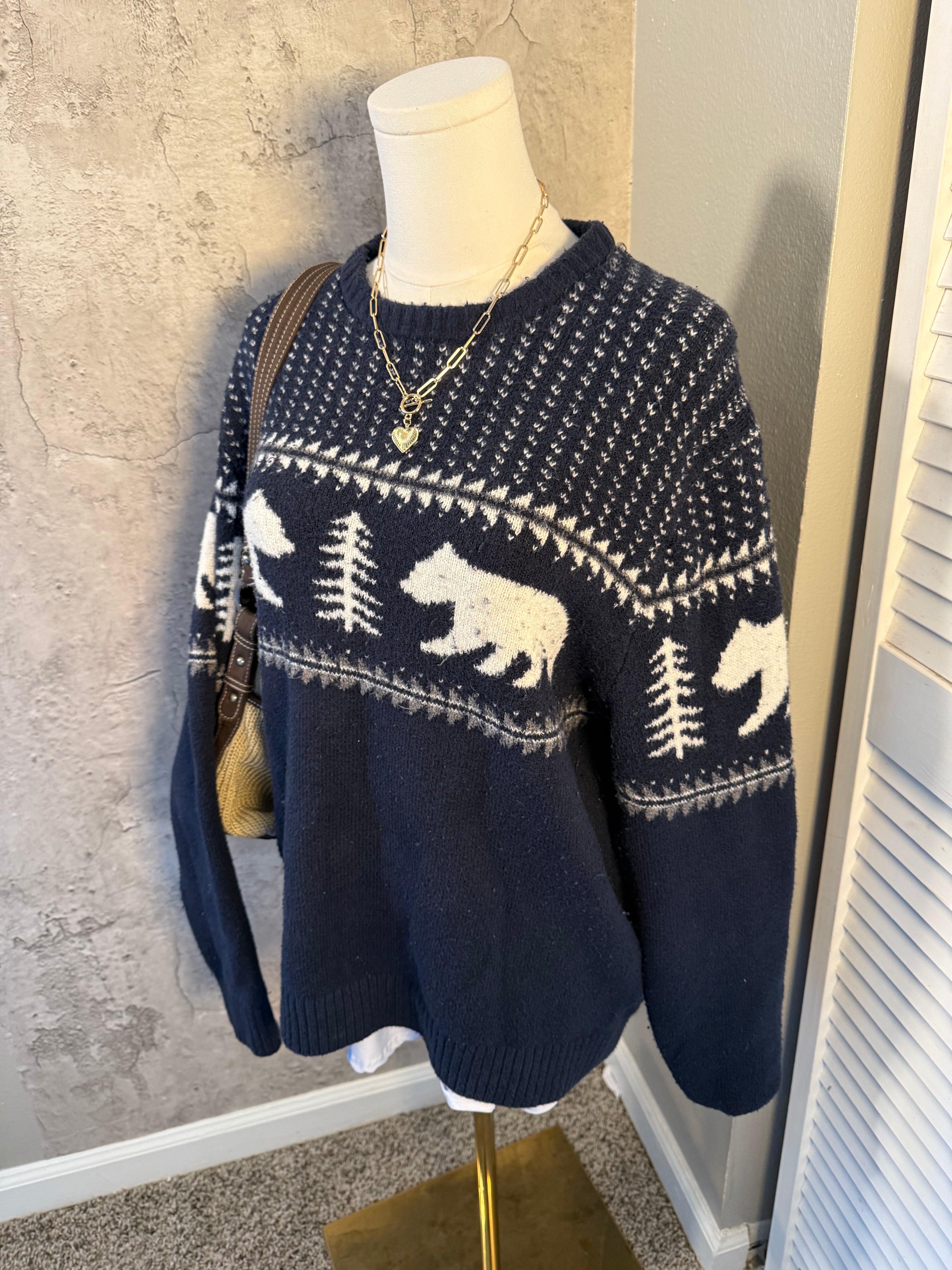 Winter crewneck