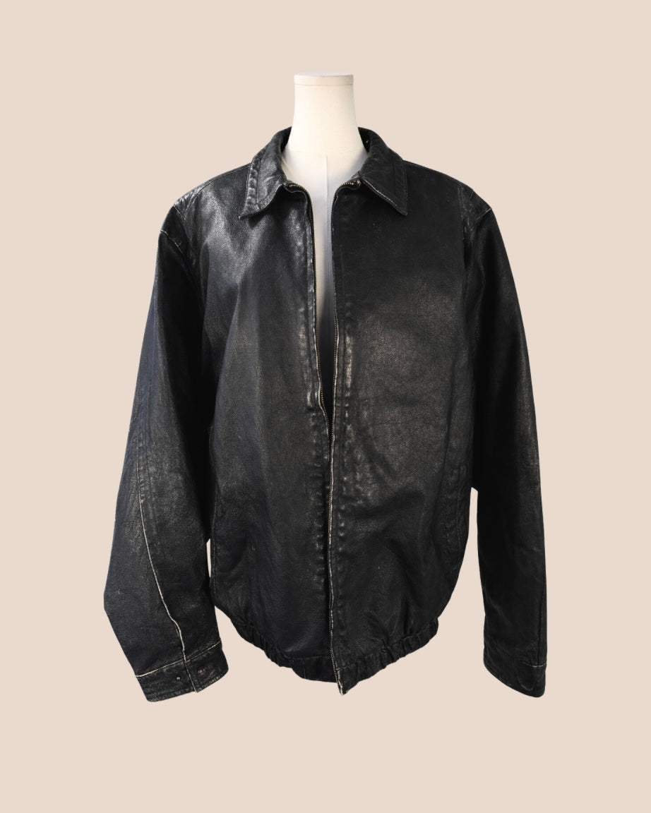 Leather jacket