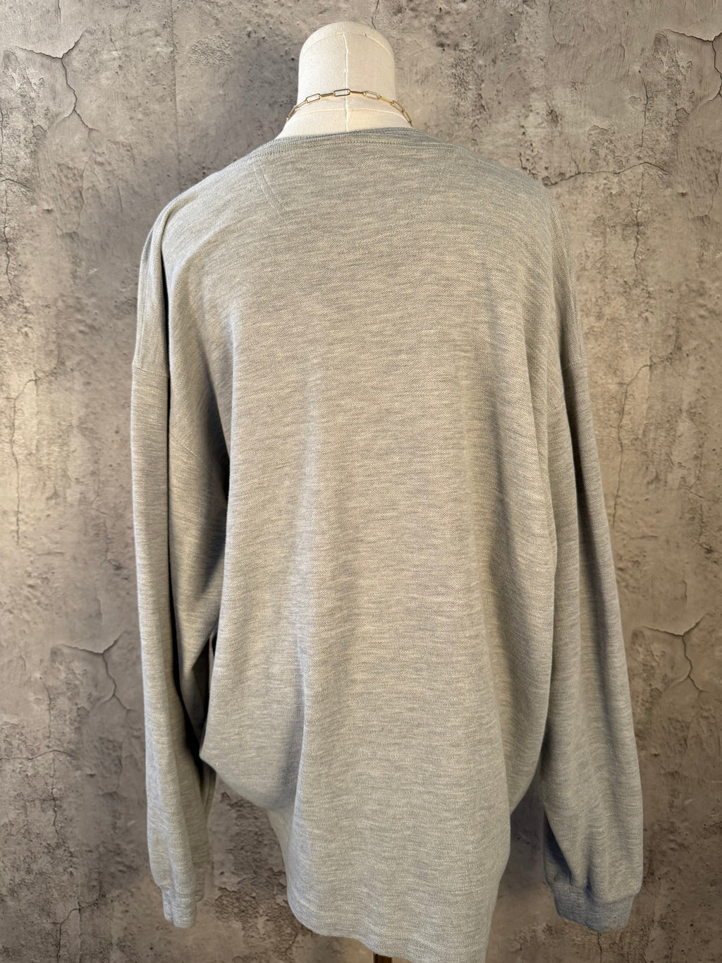 Grey longsleeve top