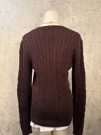 Jones New York brown sweatshirt
