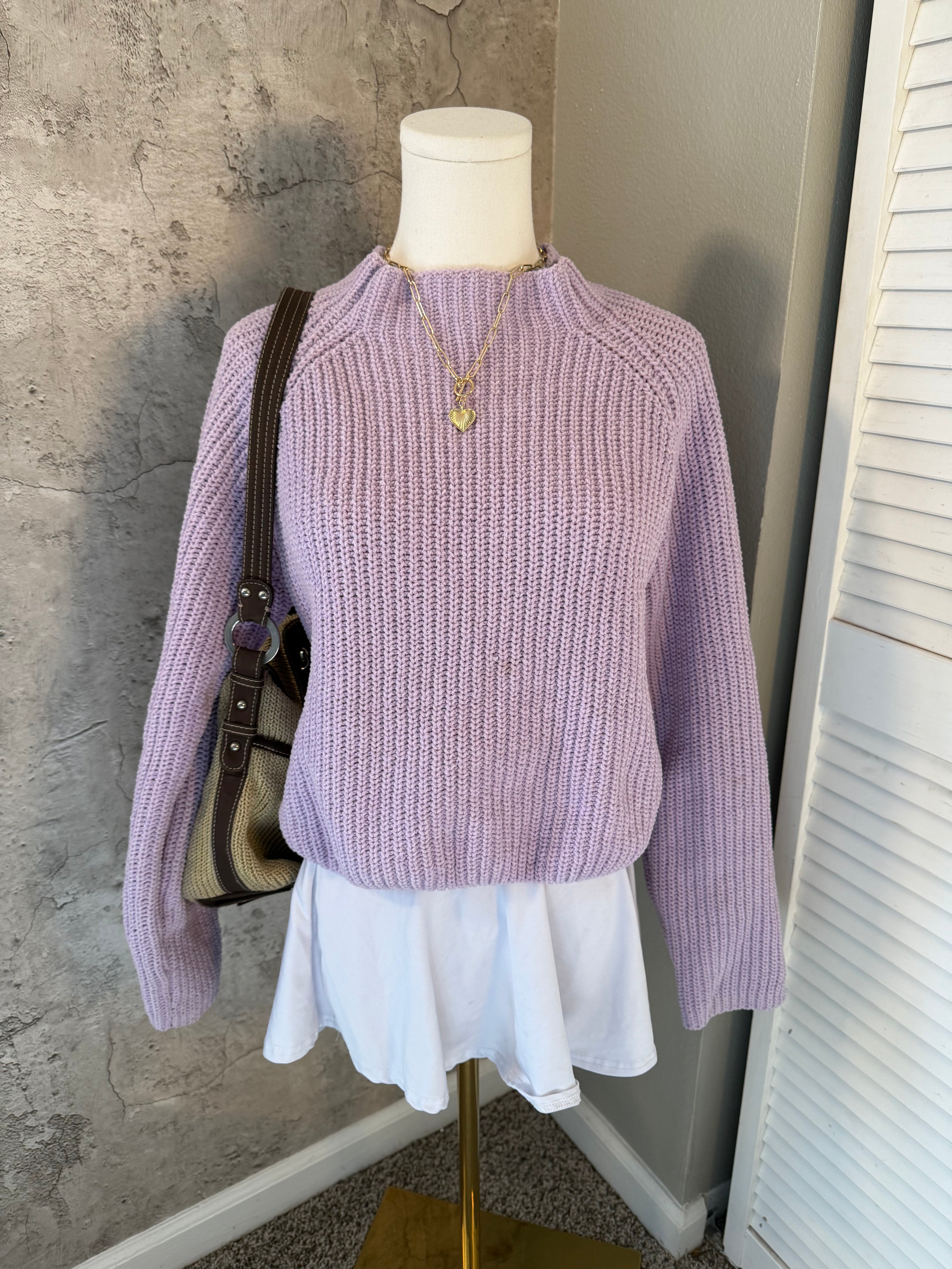 Purple sweater