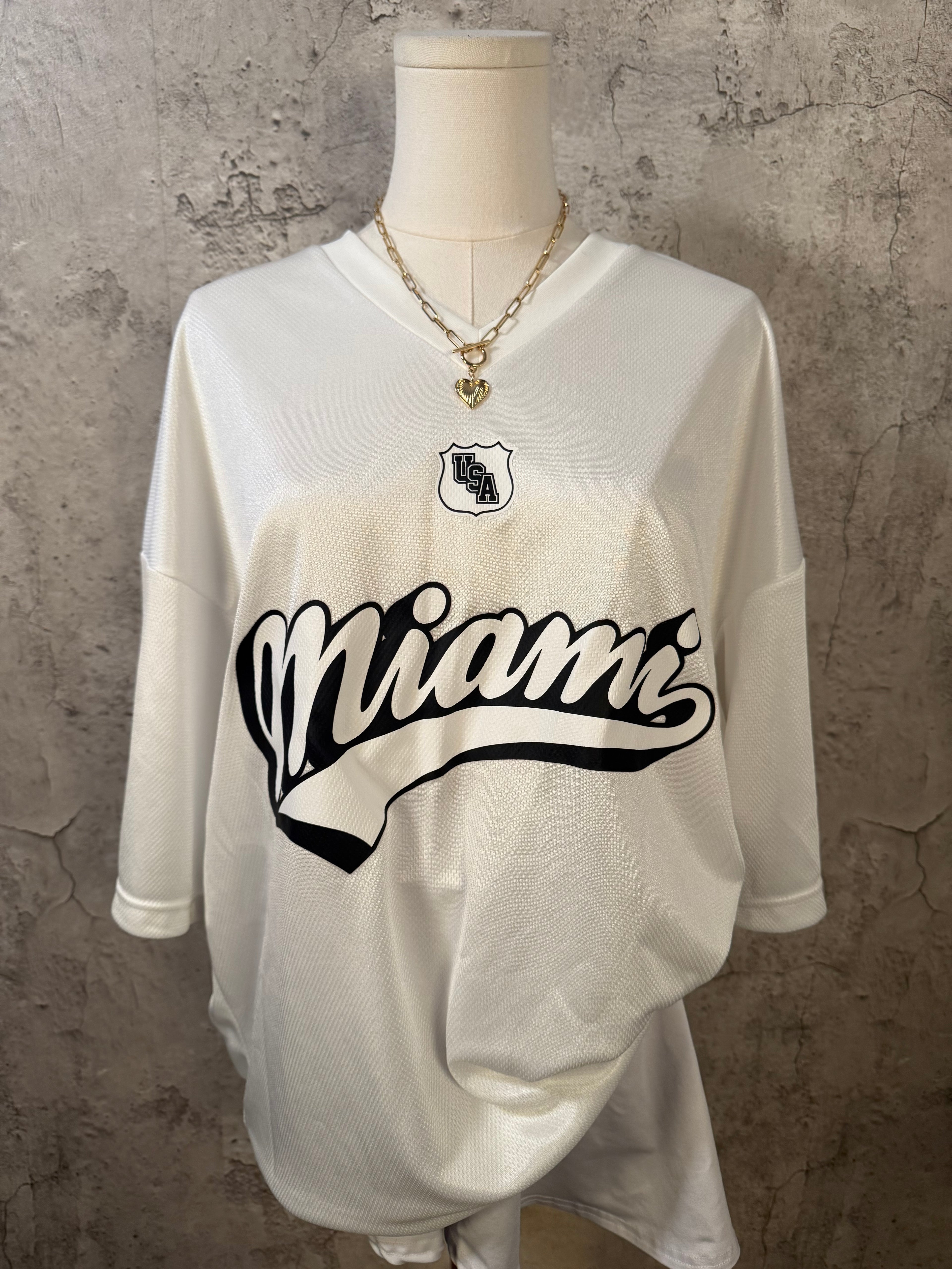 H&M oversized Miami Jersey