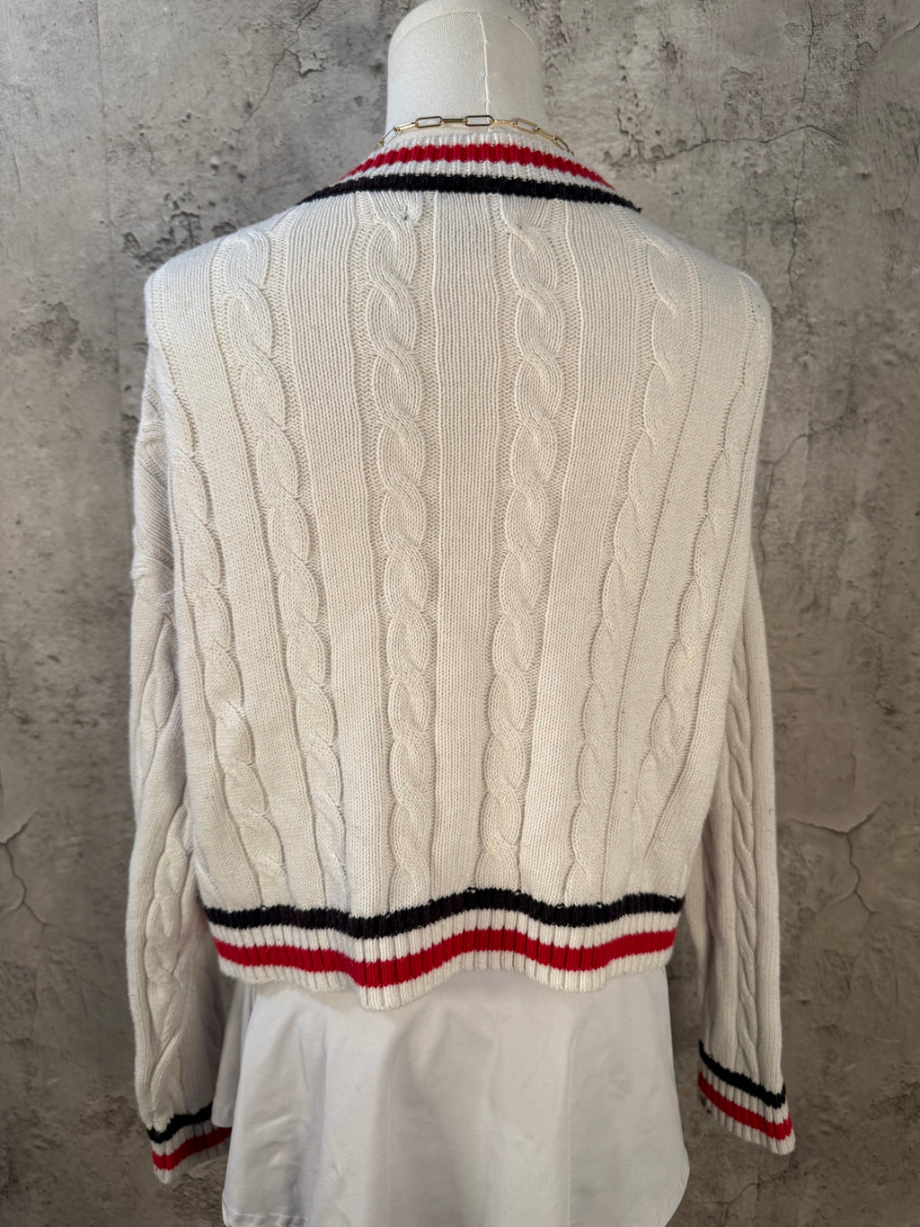 Kendall & Kylie cropped sweater