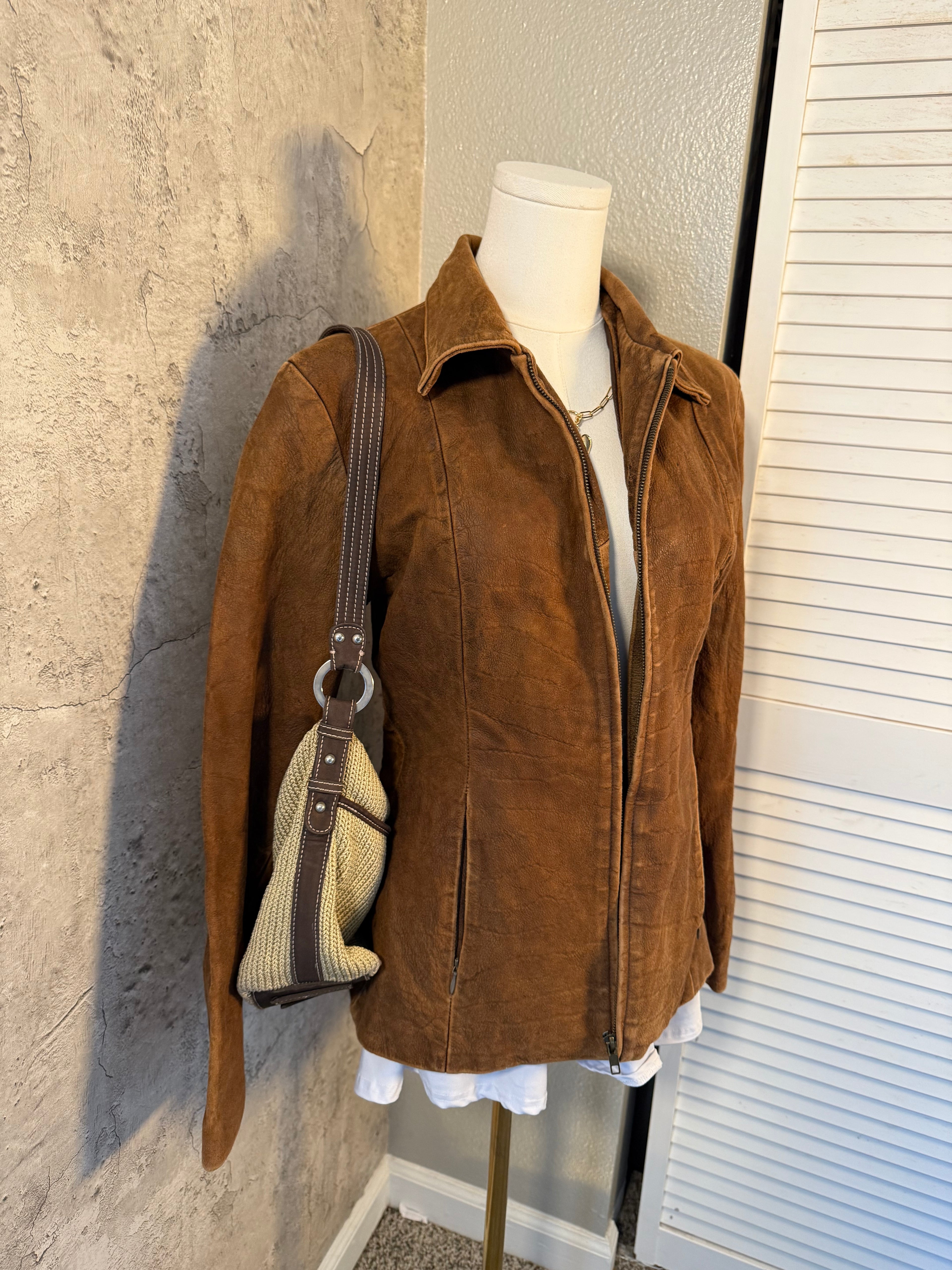 Leather jacket