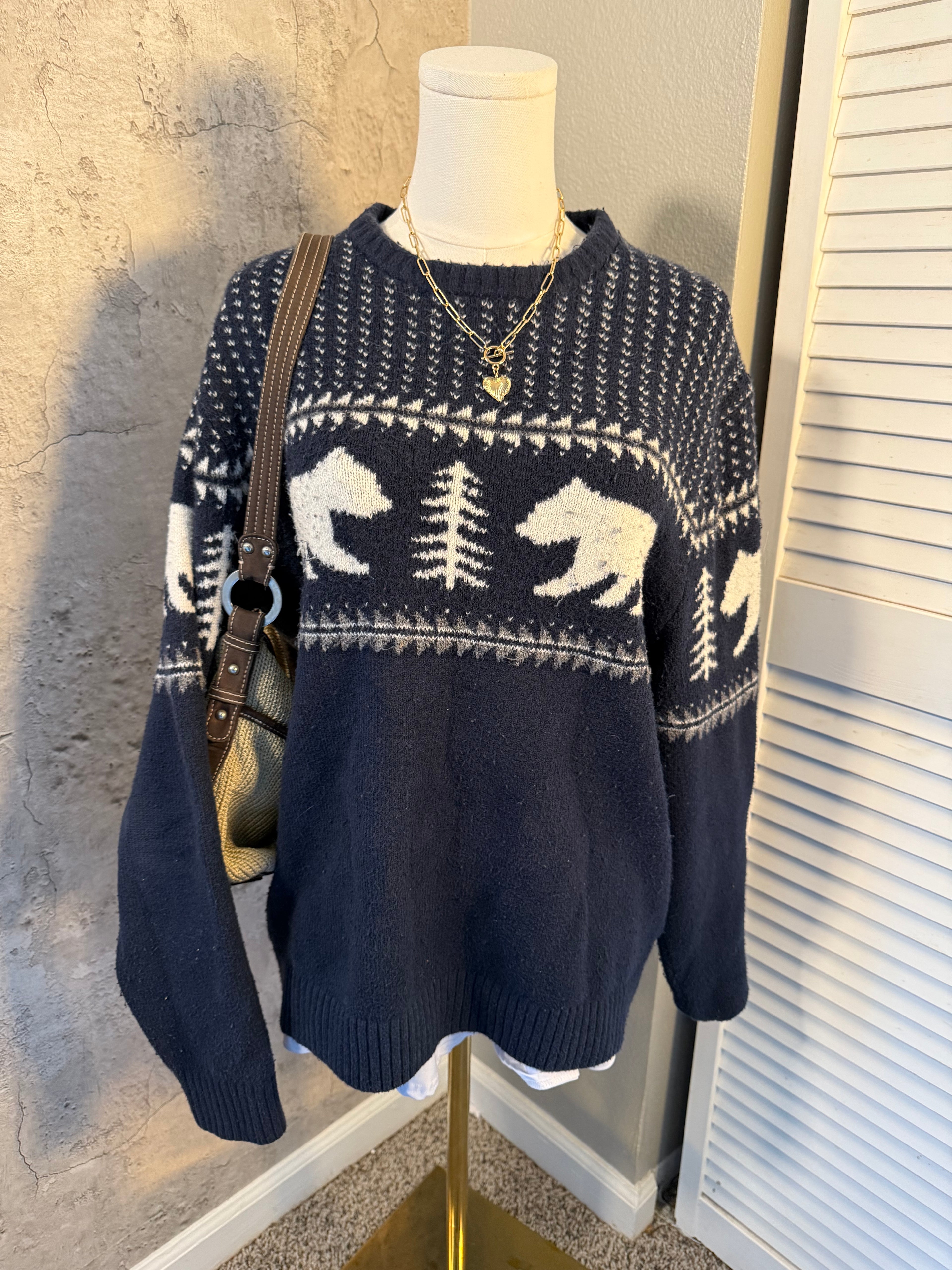 Winter crewneck