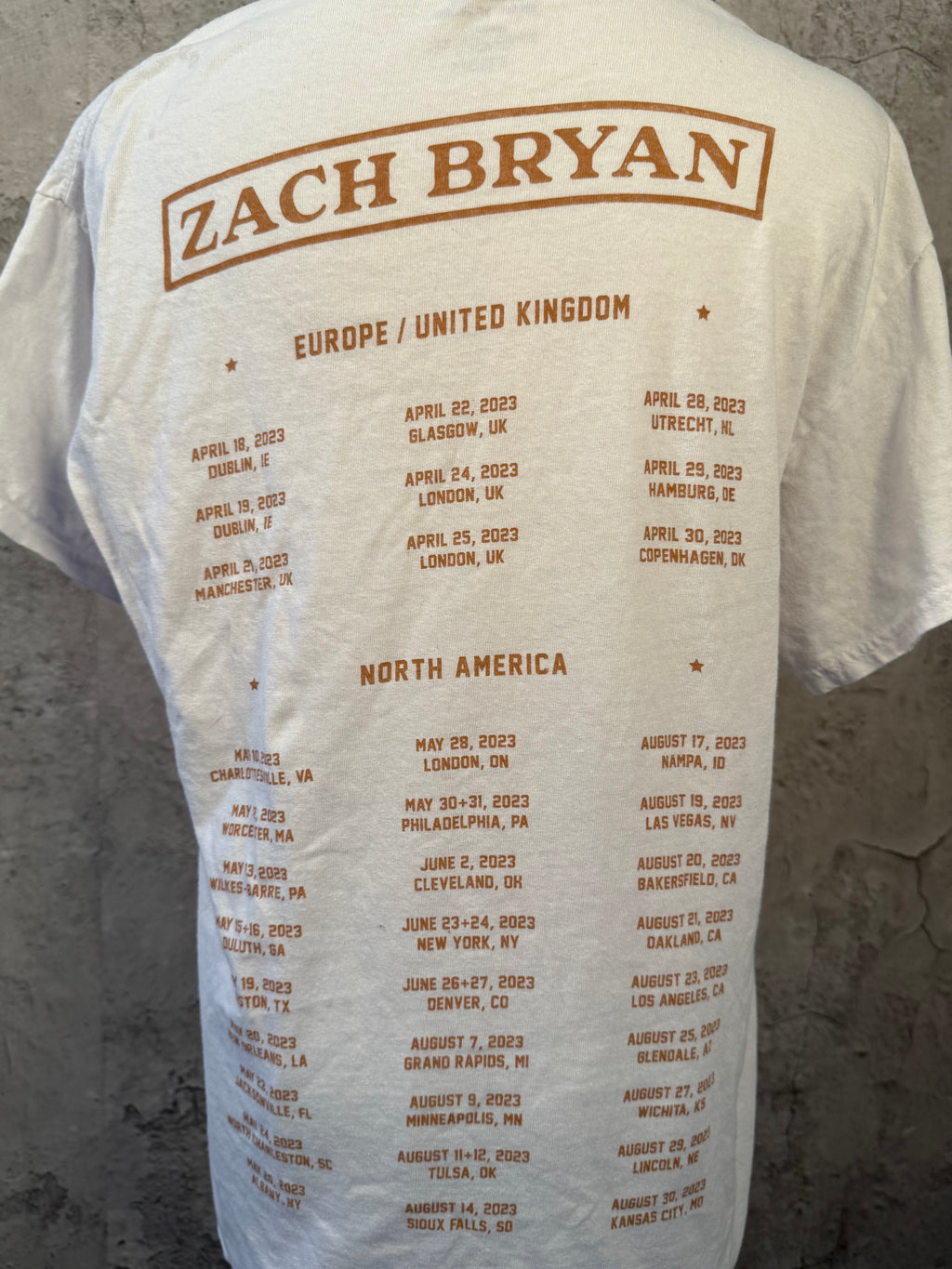 Zach Bryan tee