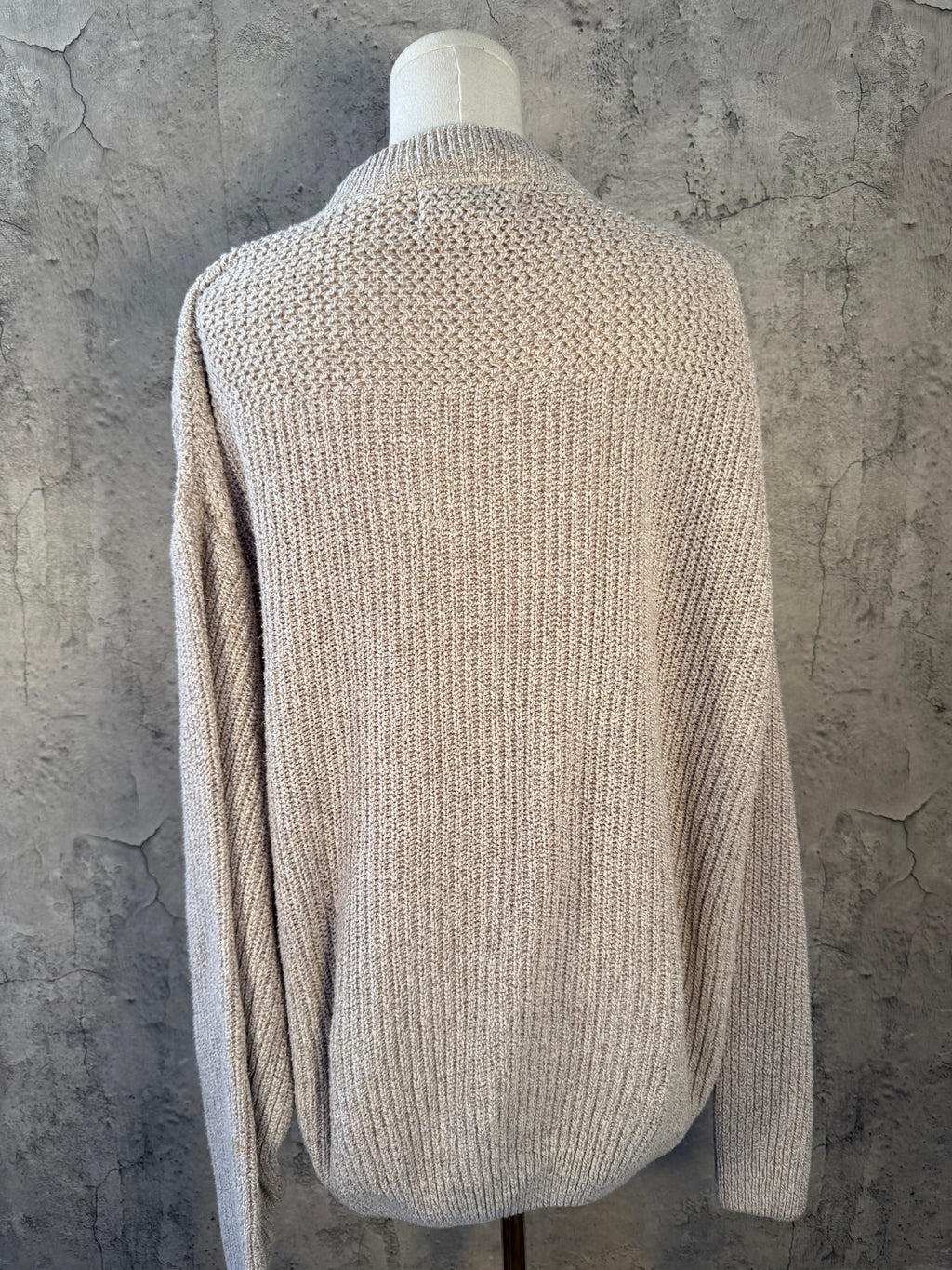 Oversized grey sweater