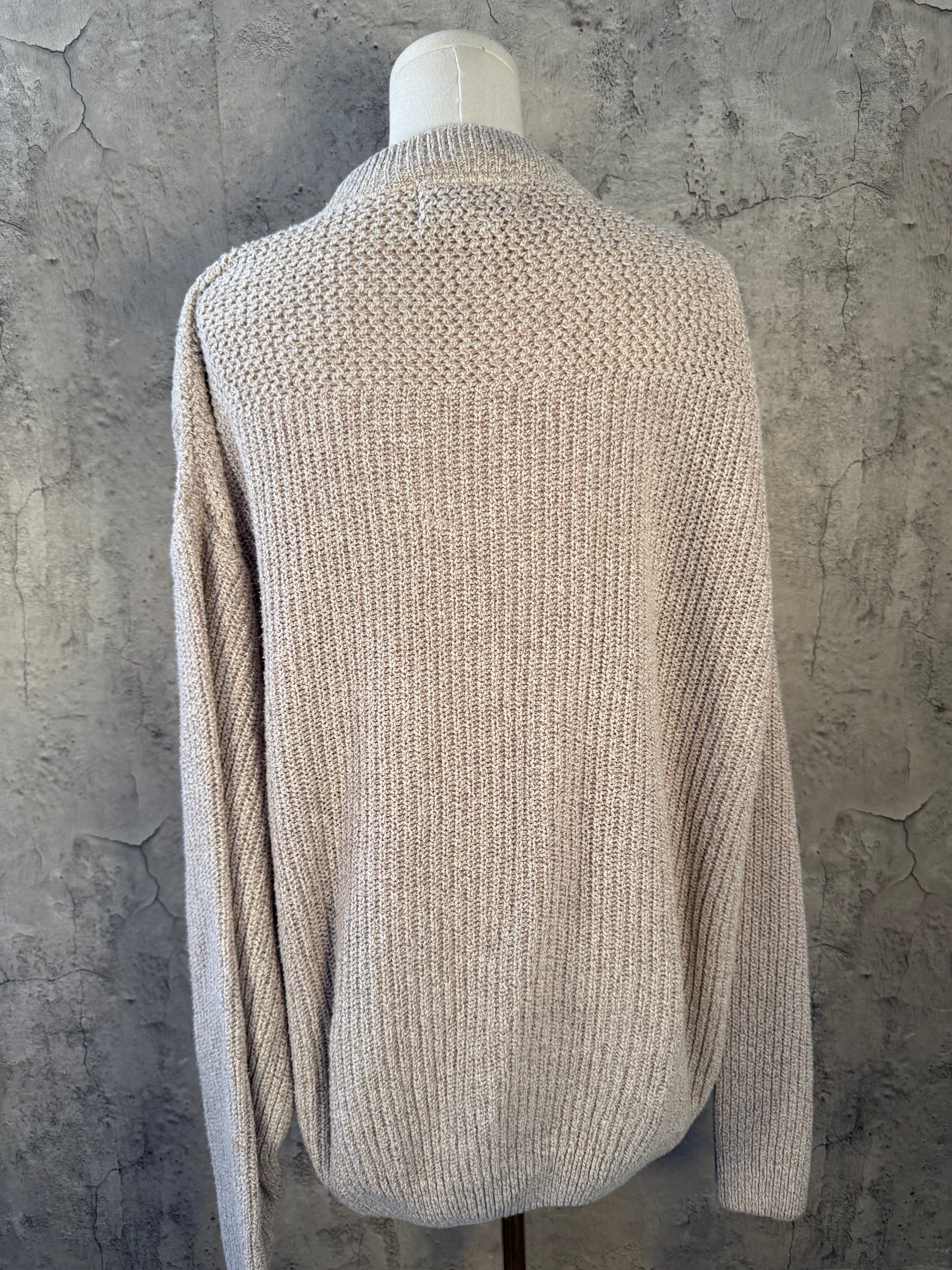 Oversized grey sweater