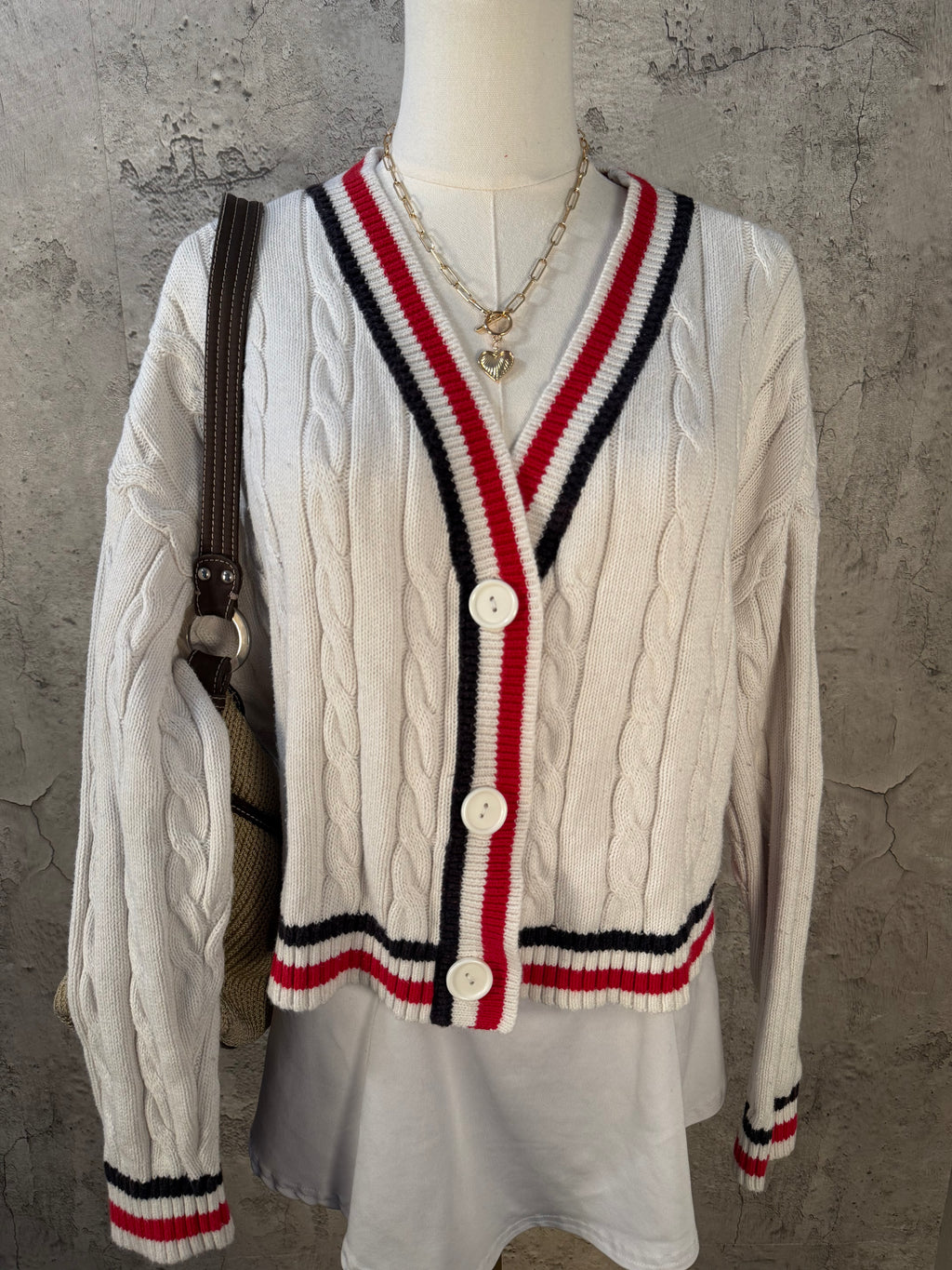 Kendall & Kylie cropped sweater