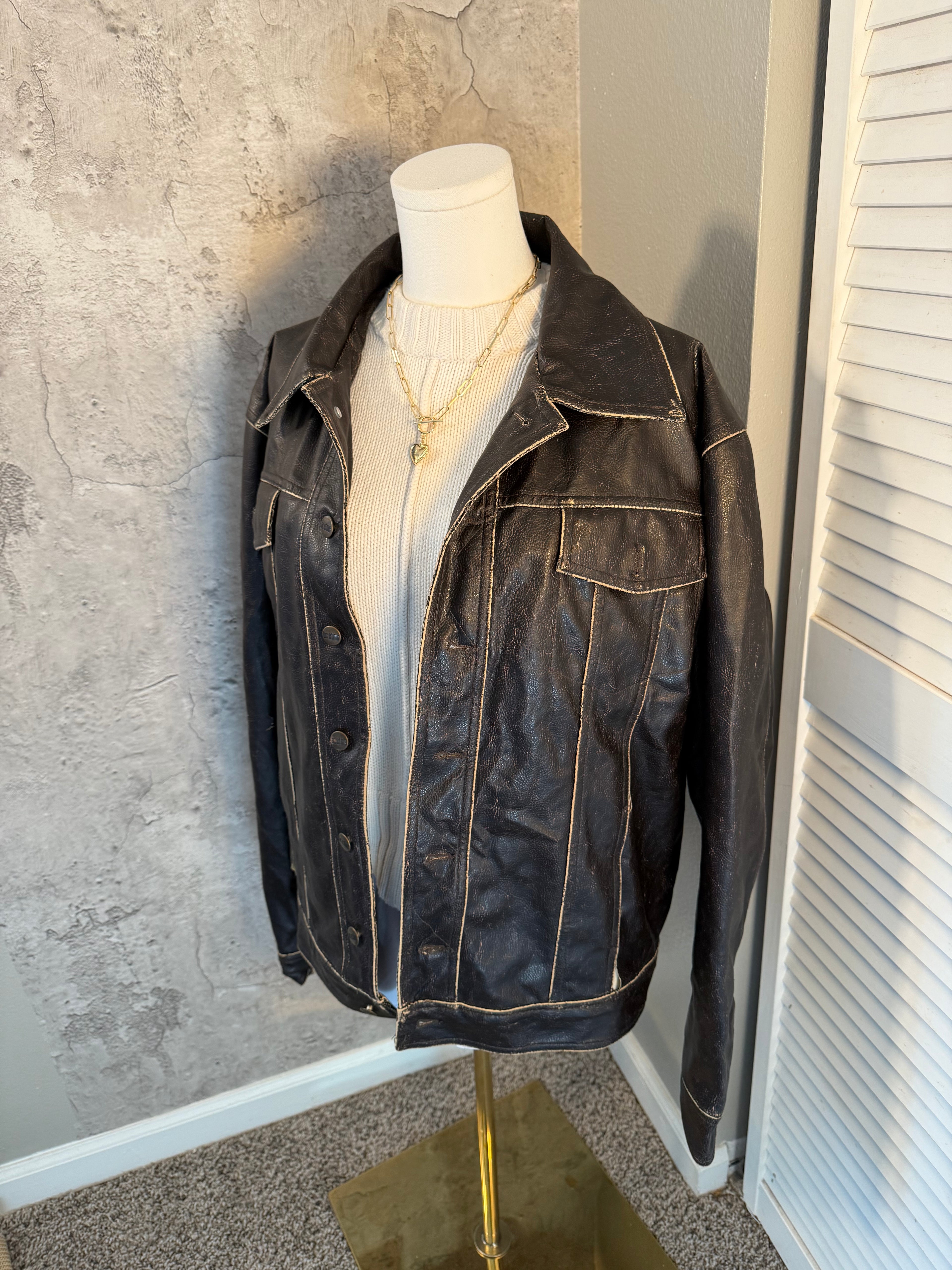 Leather jacket
