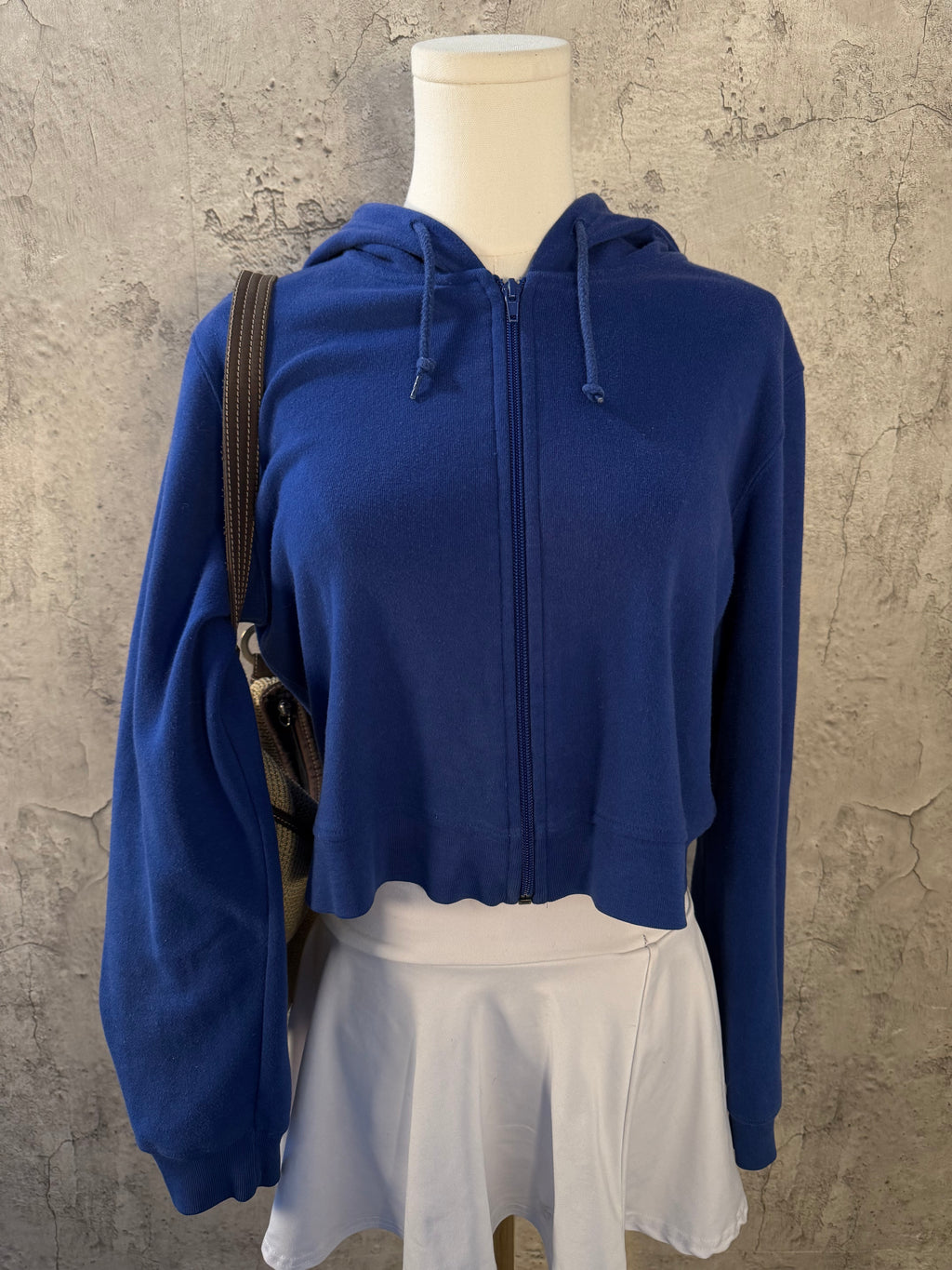 Jones New York cropped hoodie