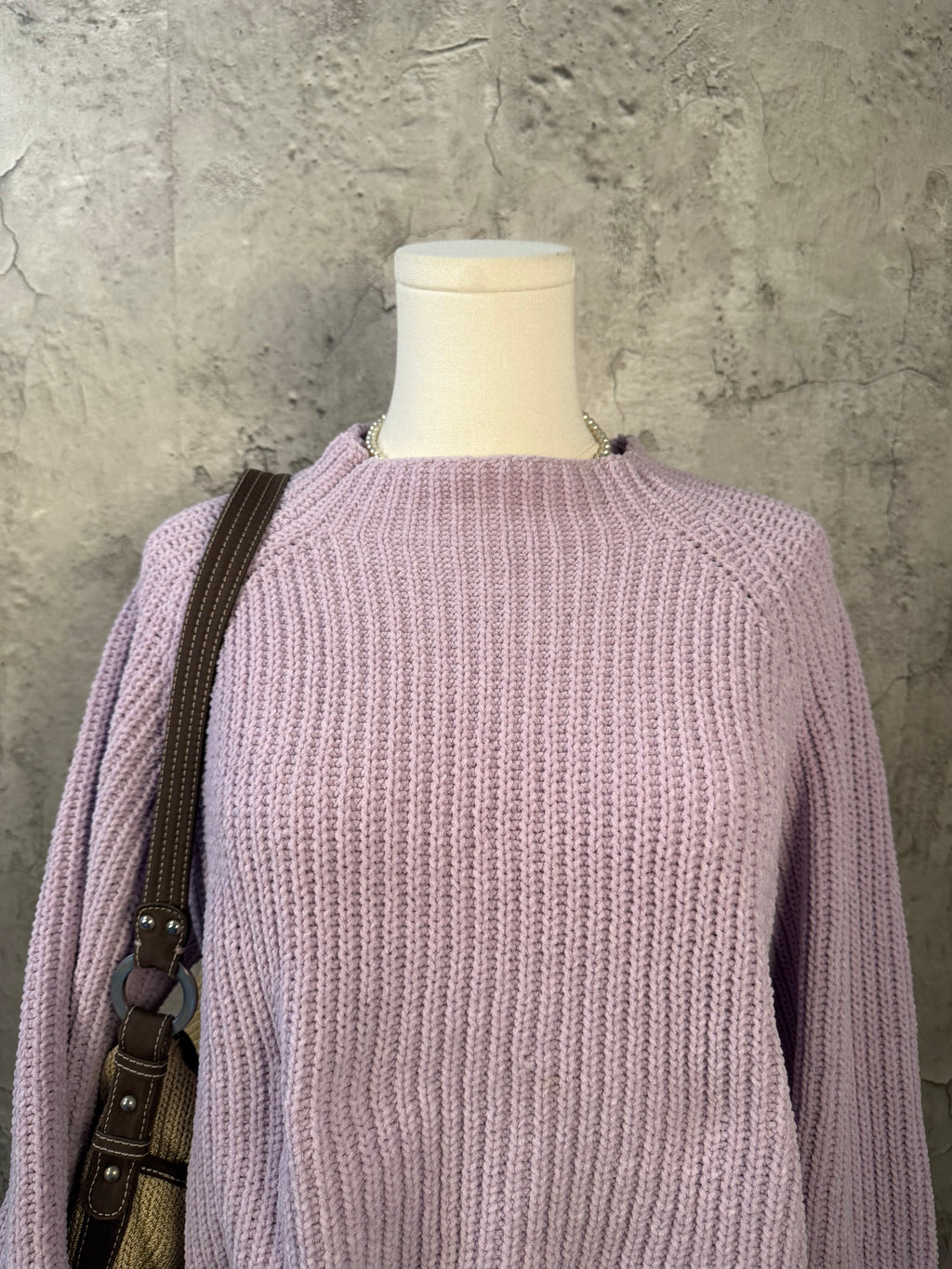 Purple sweater