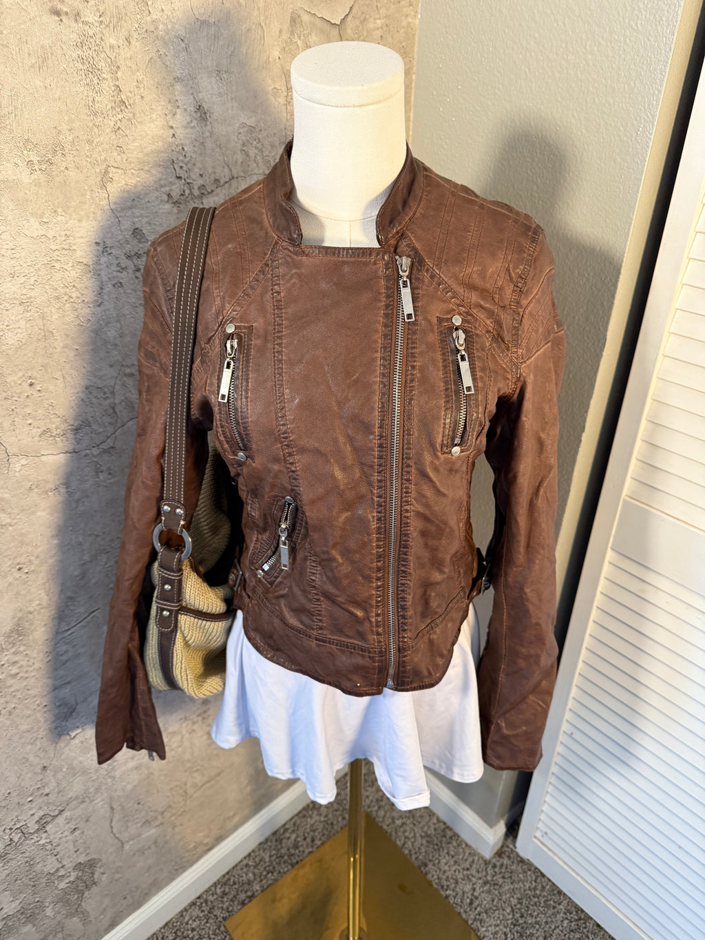 Leather jacket