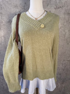 Green sweater