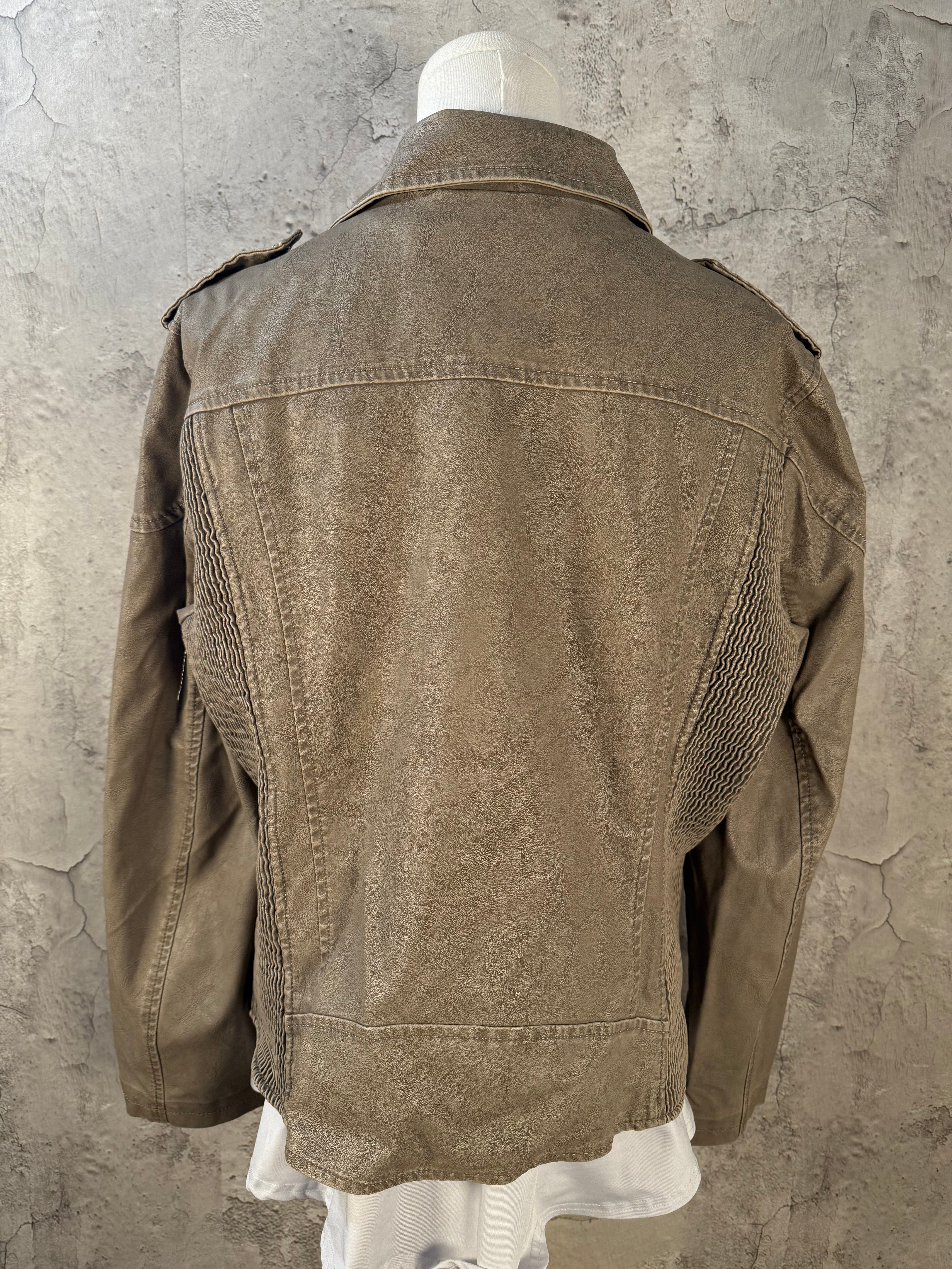 LA COALITION Leather Jacket