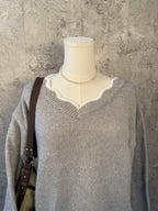 Grey sweater
