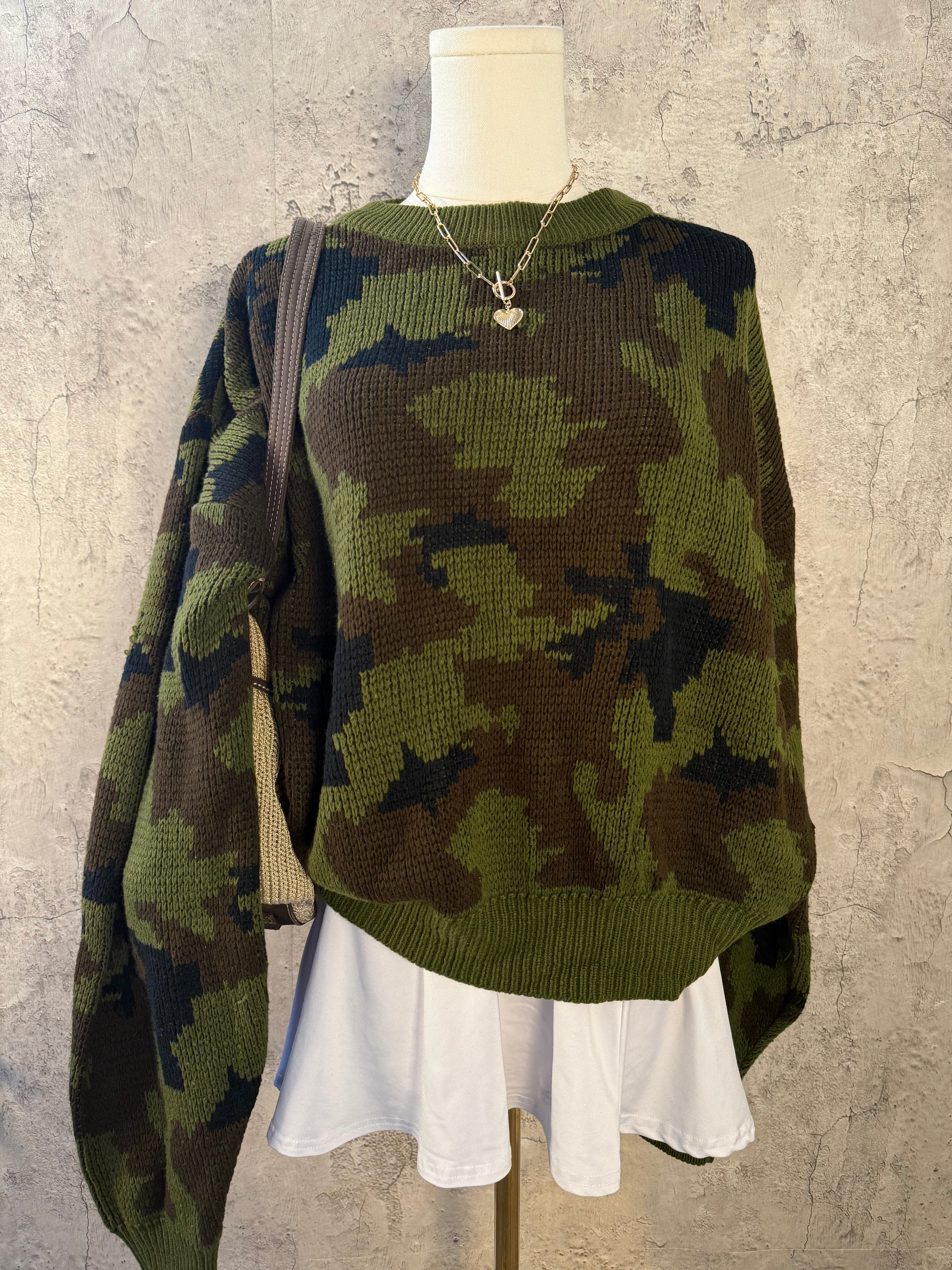 Black sheep camo top