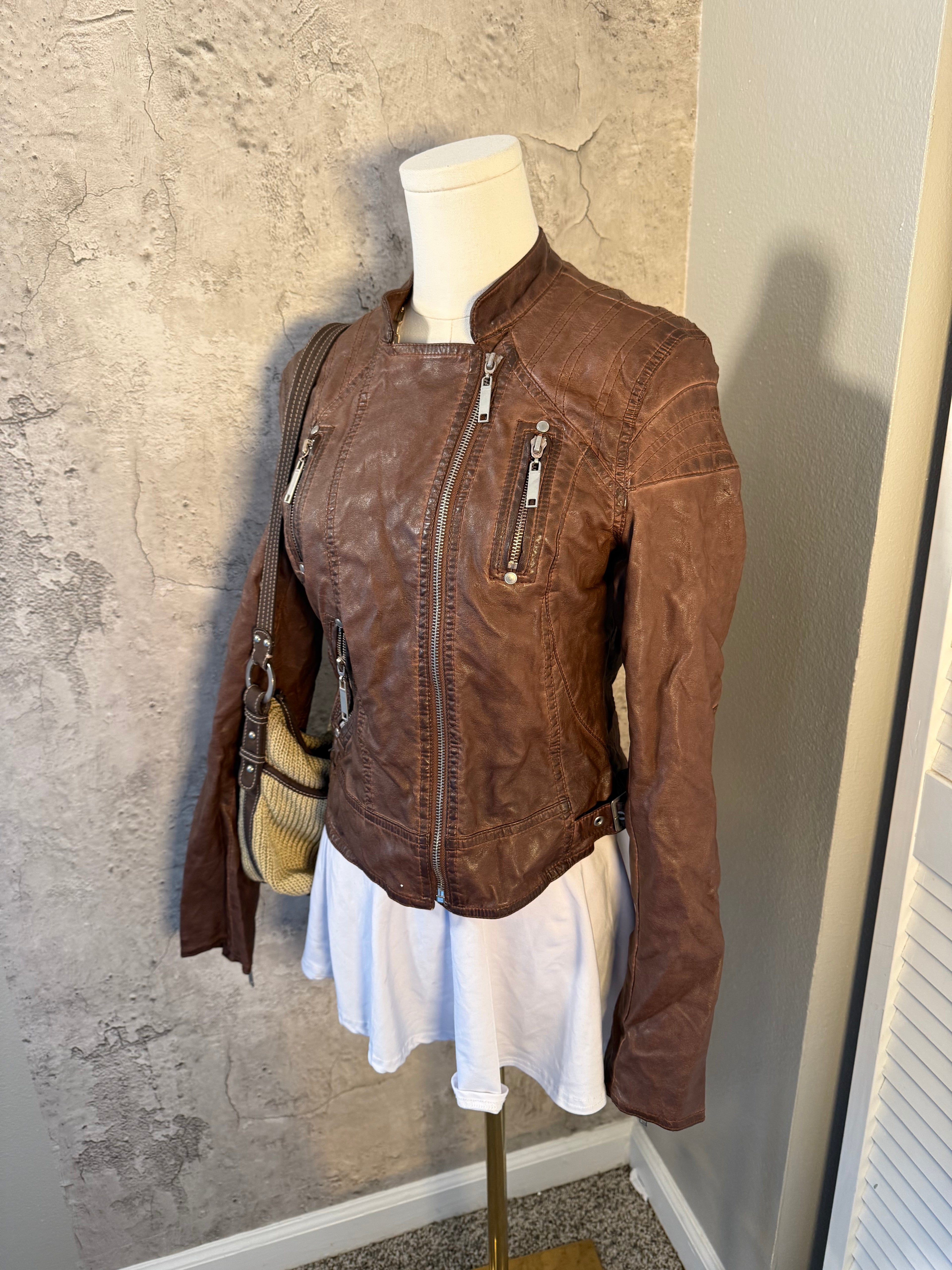 Leather jacket