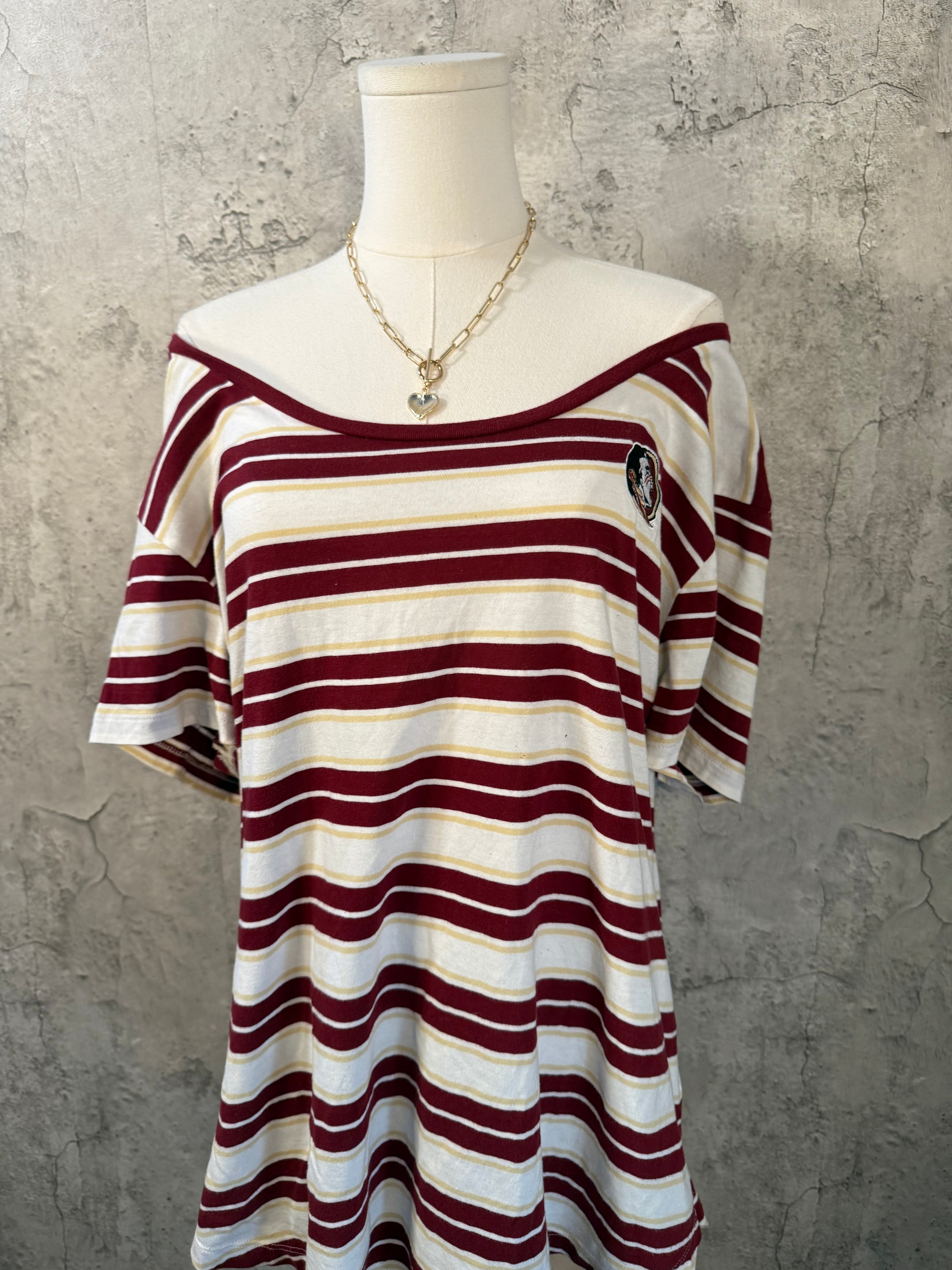 FSU off the shoulder top