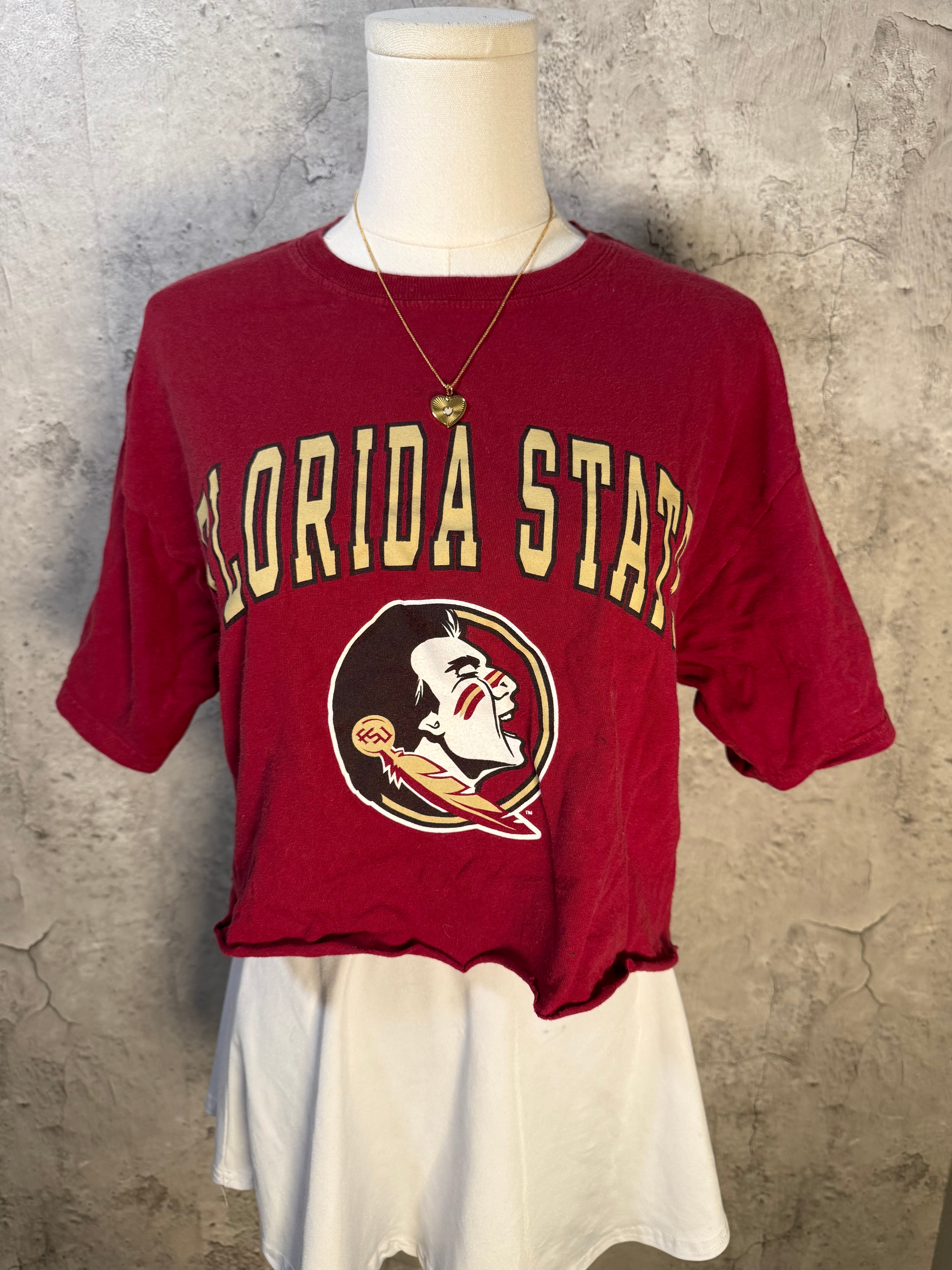 FSU Cropped Tee