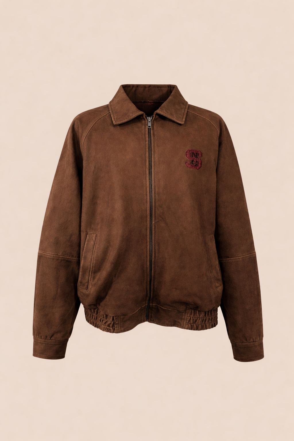 Burks Bay leather jacket