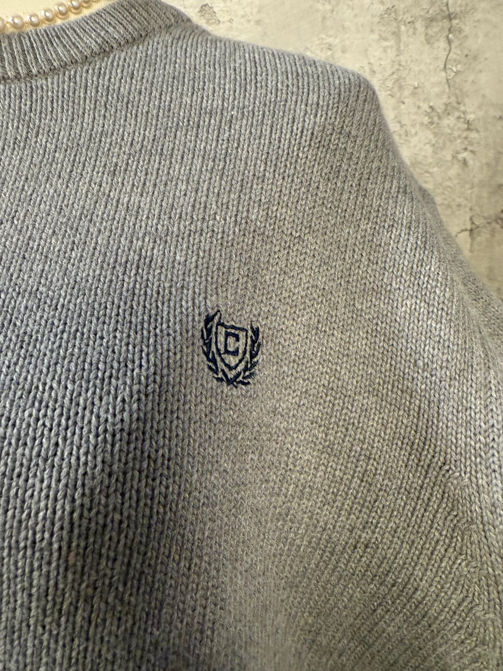 Gray chaps sweatshirt