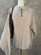 Oversized grey sweater