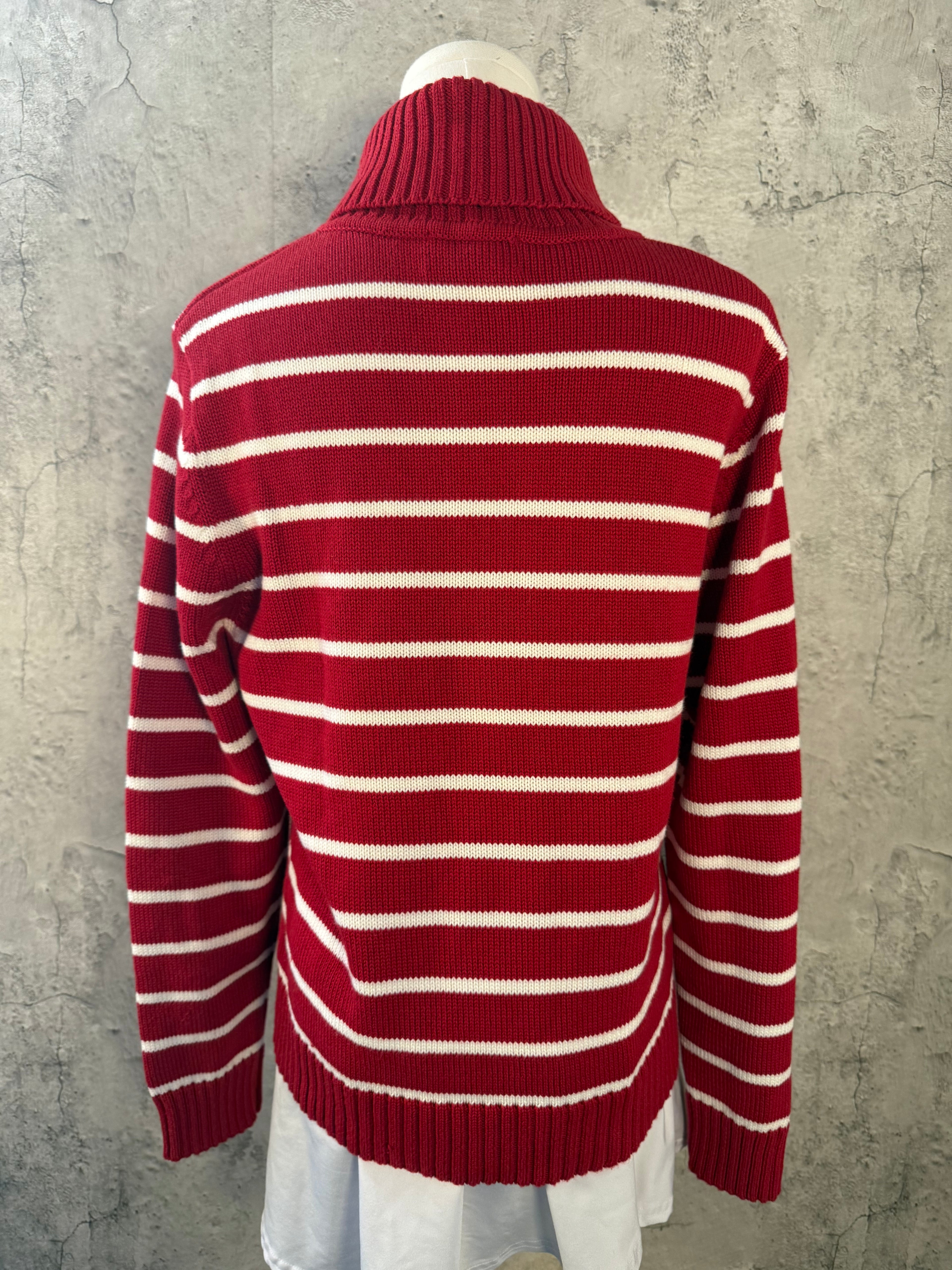 Striped charter club sweater