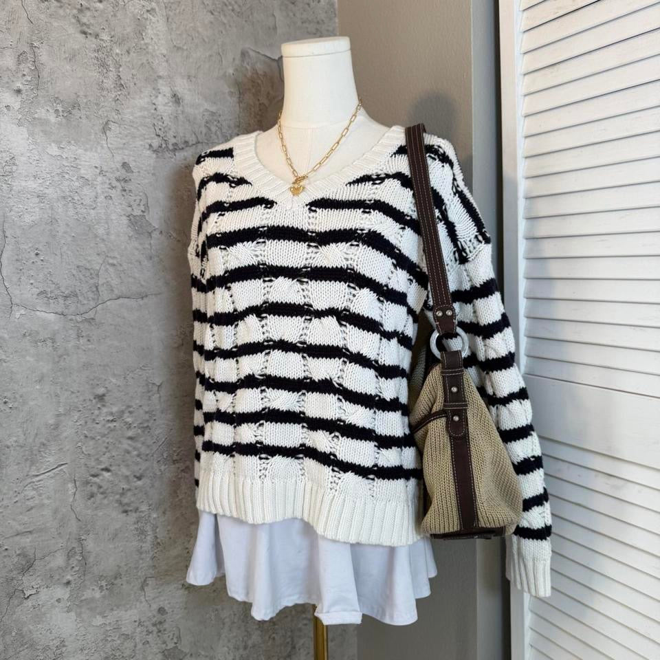 Striped sweater