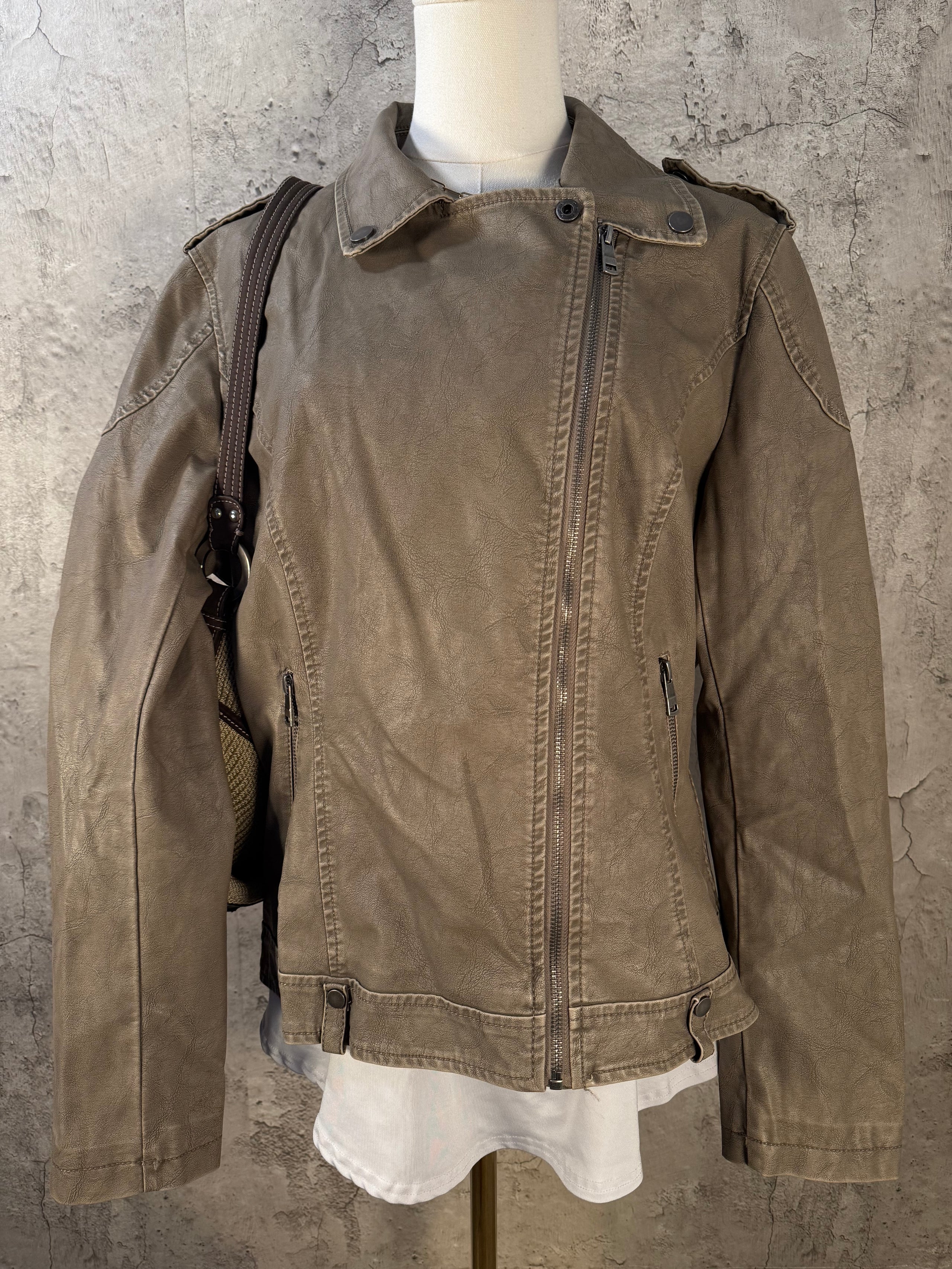 LA COALITION Leather Jacket