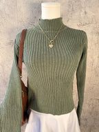 Green Turtle neck