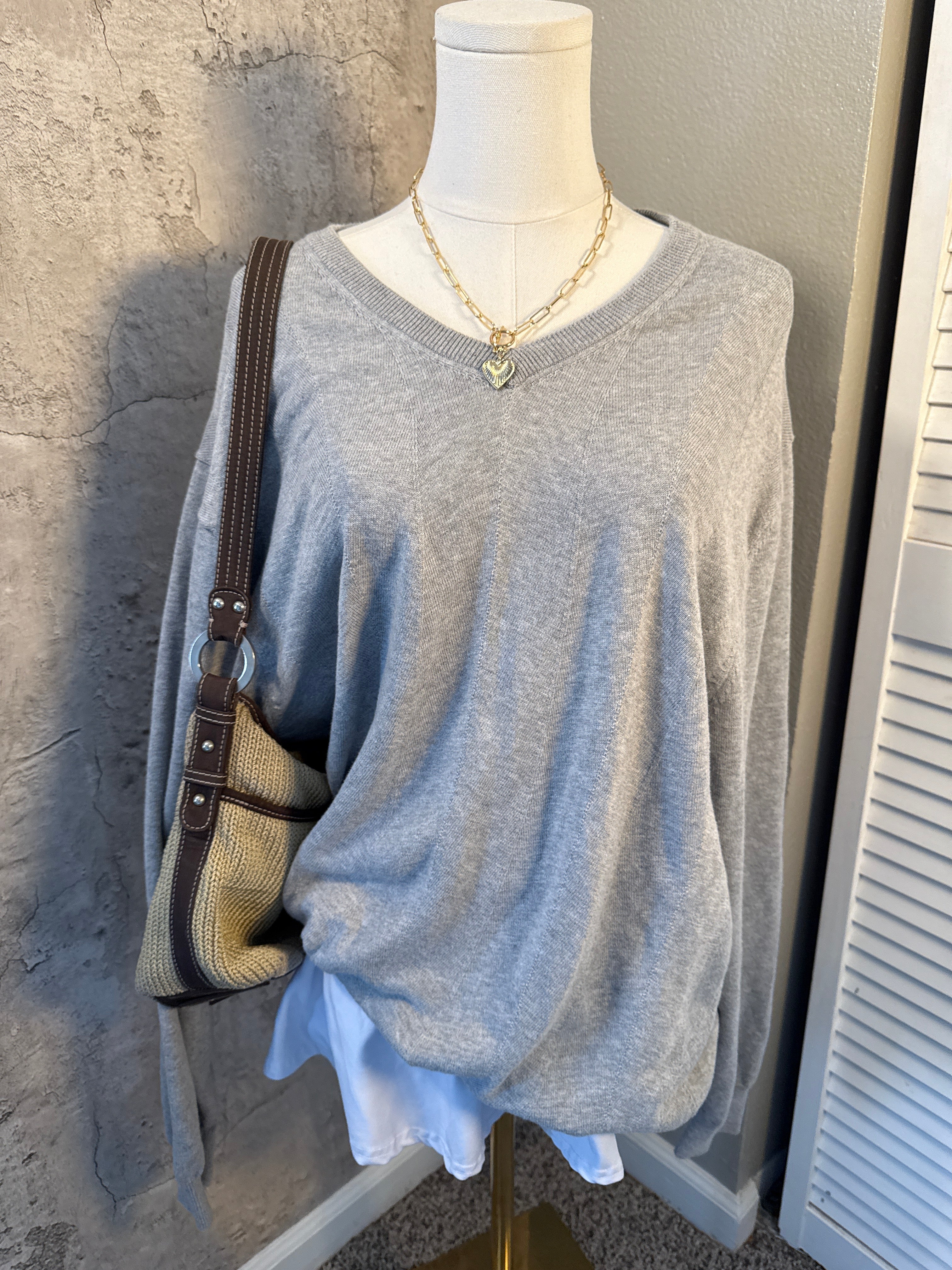 Grey sweater