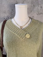 Green sweater