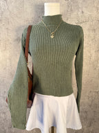 Green Turtle neck