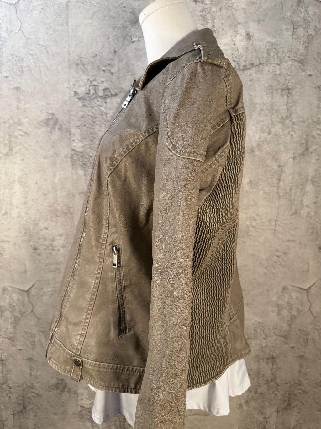 LA COALITION Leather Jacket